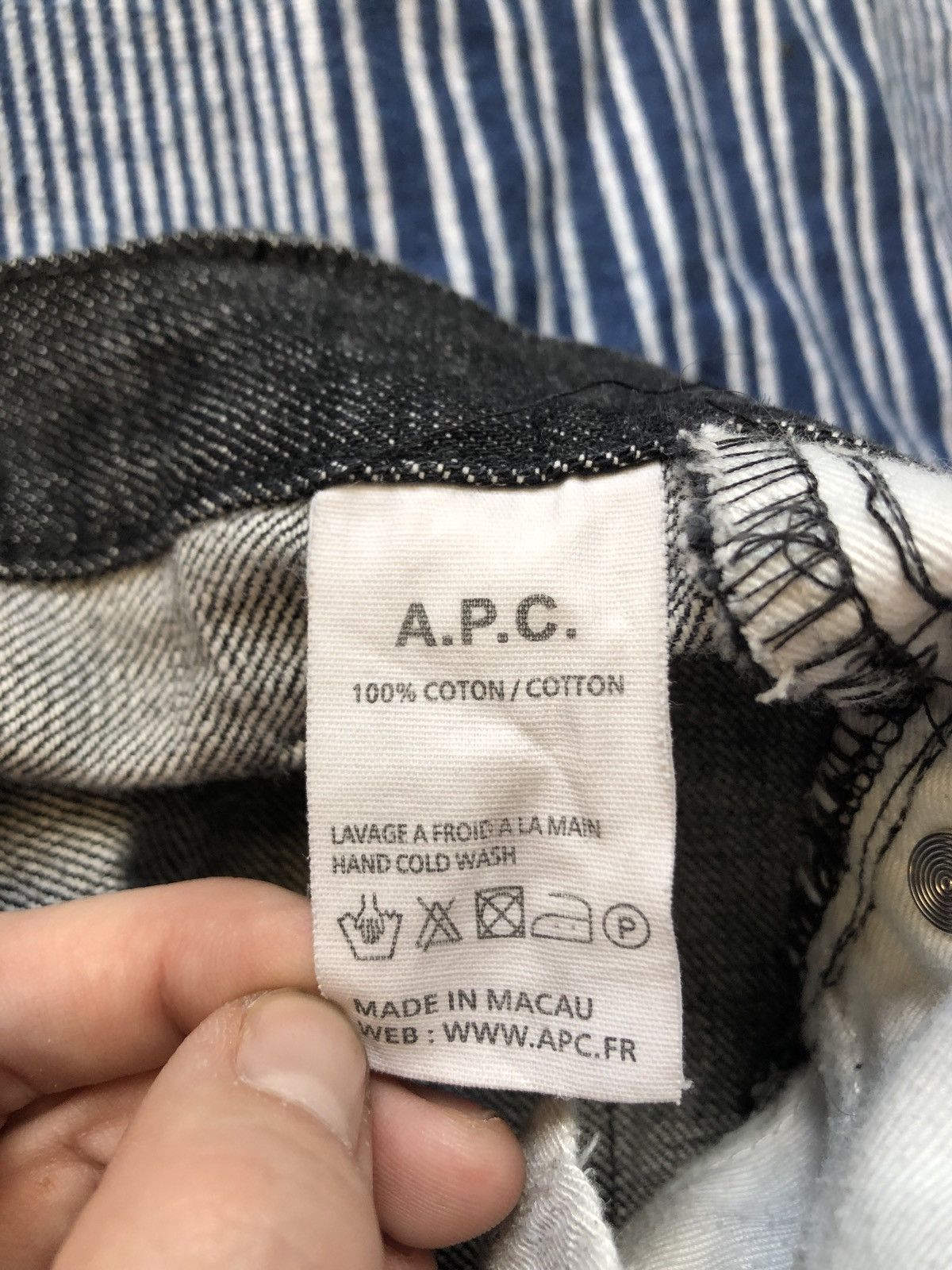 A.P.C. A.P.C Raw Denim Size US 30 / EU 46 - 6 Thumbnail