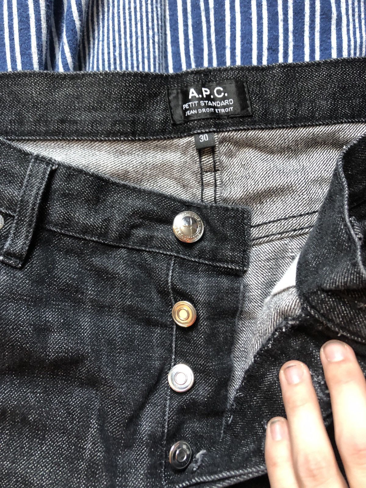 A.P.C. A.P.C Raw Denim Size US 30 / EU 46 - 4 Thumbnail