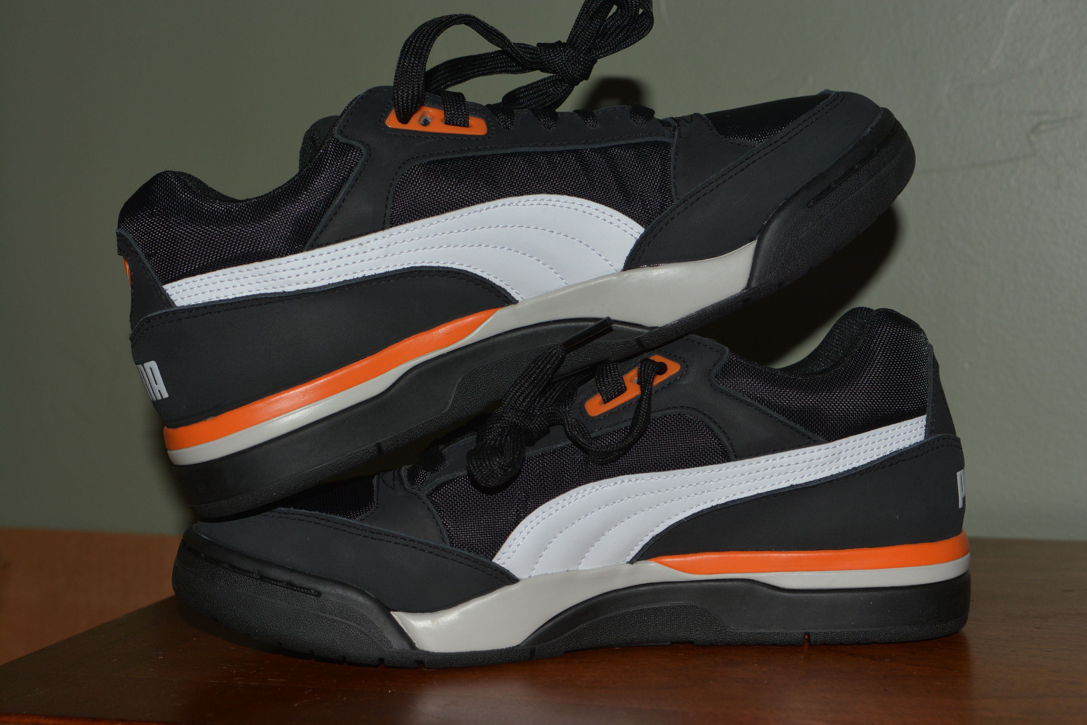 Puma Puma Palace Guard BB Bad Boys Orange Black sz 9.5 Grailed