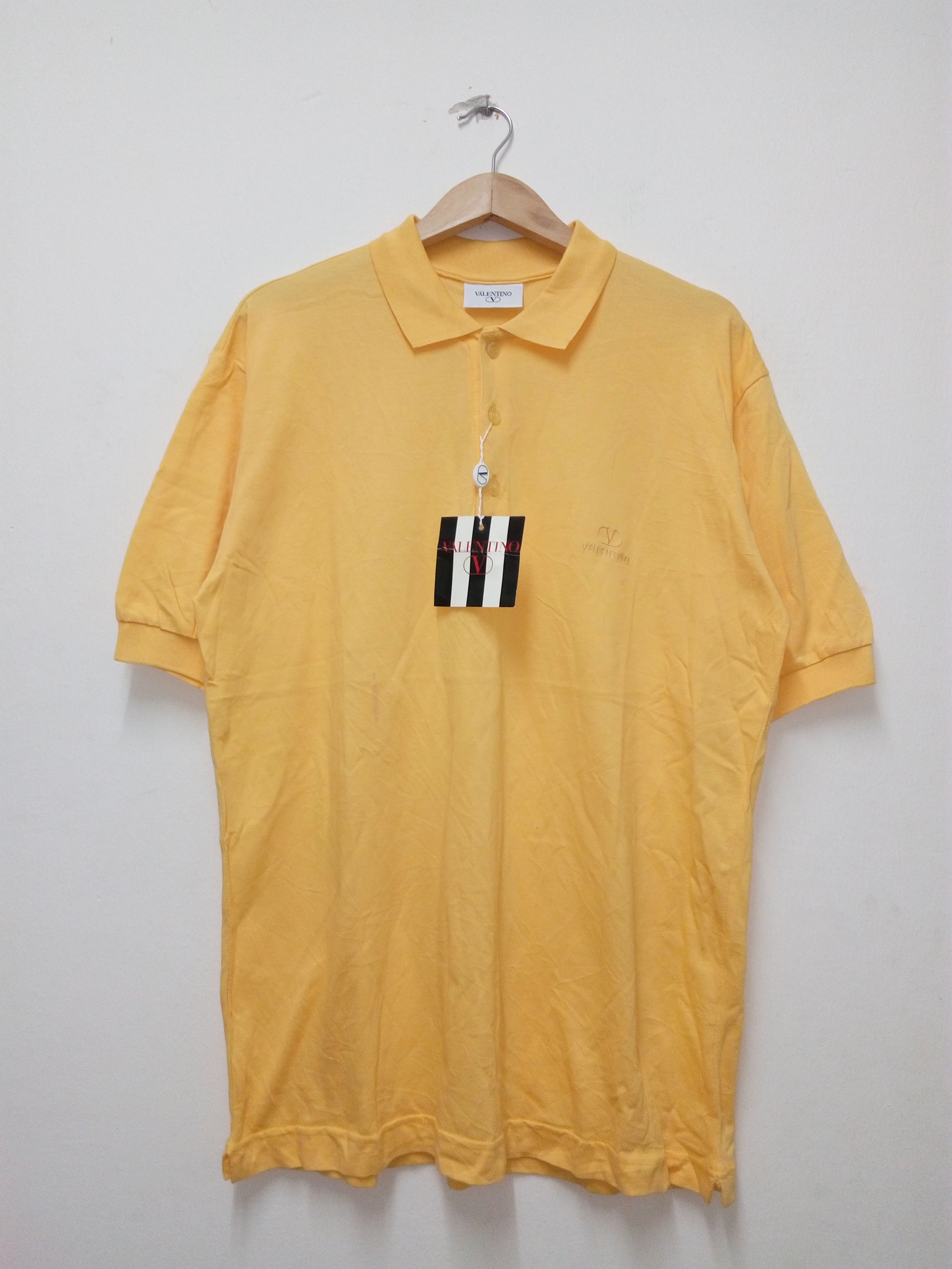 Valentino × Vintage NEW WITH TAGS VALENTINO POLO SHIRT Size US L / EU 52-54 / 3 - 3 Thumbnail