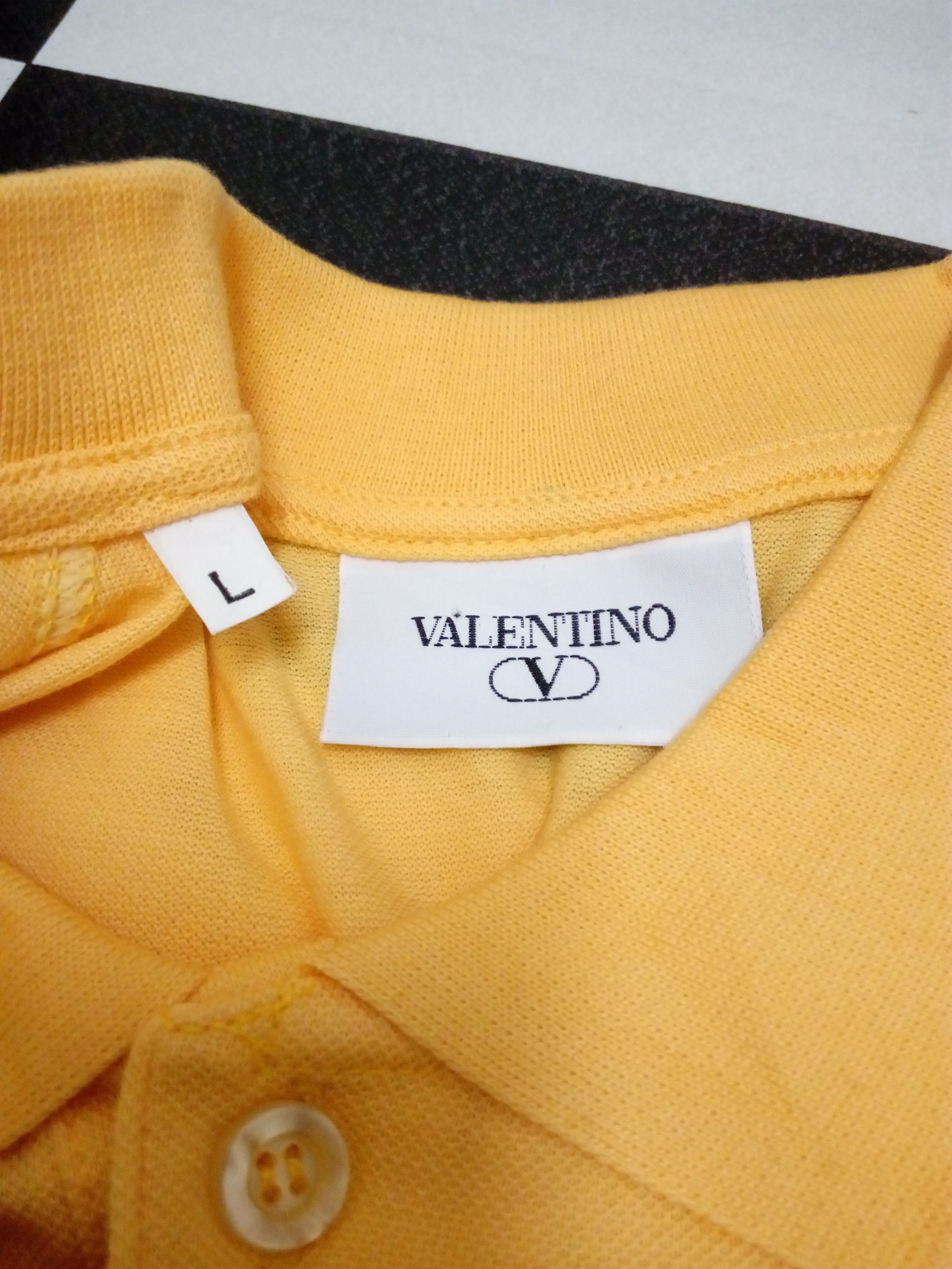 Valentino × Vintage NEW WITH TAGS VALENTINO POLO SHIRT Size US L / EU 52-54 / 3 - 8 Thumbnail