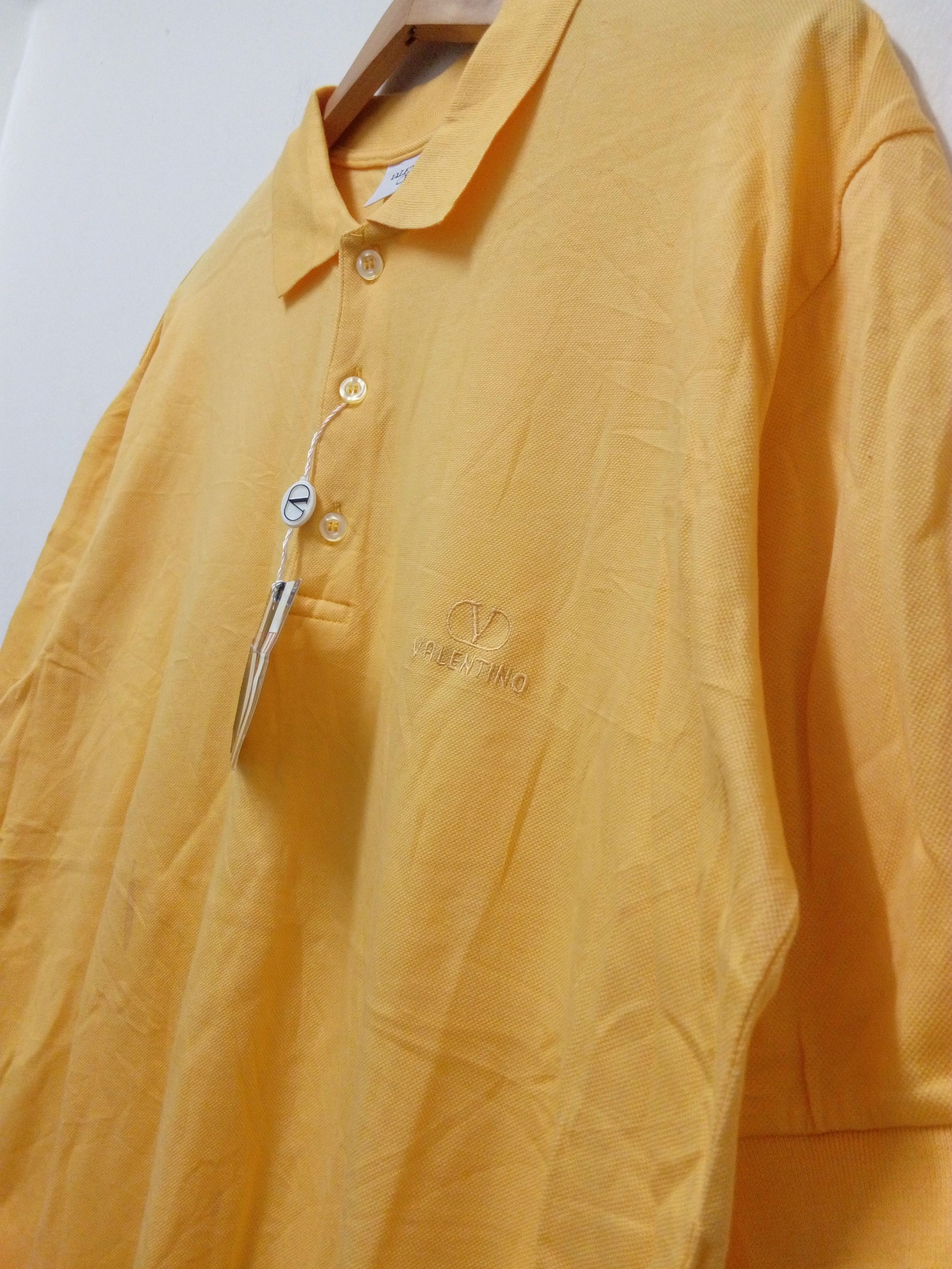 Valentino × Vintage NEW WITH TAGS VALENTINO POLO SHIRT Size US L / EU 52-54 / 3 - 4 Thumbnail