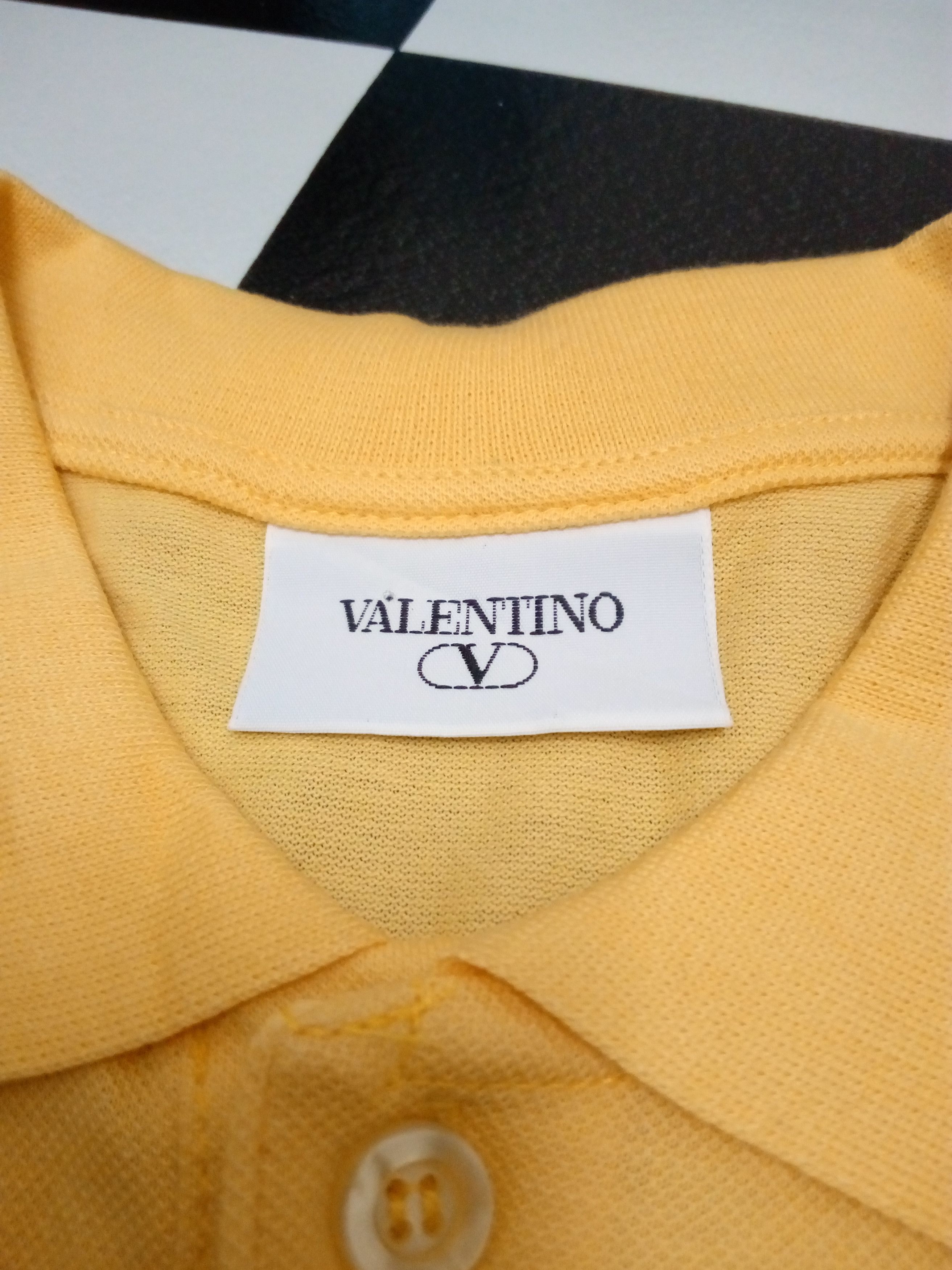Valentino × Vintage NEW WITH TAGS VALENTINO POLO SHIRT Size US L / EU 52-54 / 3 - 2 Thumbnail