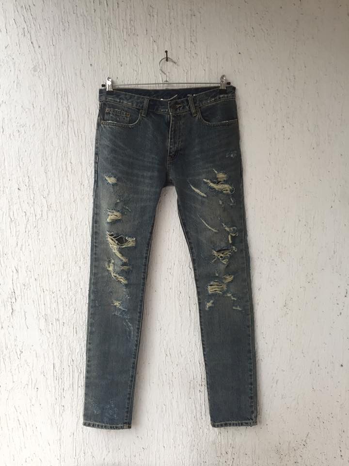 distressed "Little crash" skinny jeans