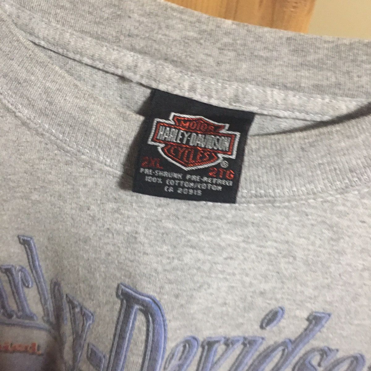 Harley Davidson Harley Davidson Motorcycles Vintage 2000 Longsleeve Grey Size US XL / EU 56 / 4 - 3 Thumbnail