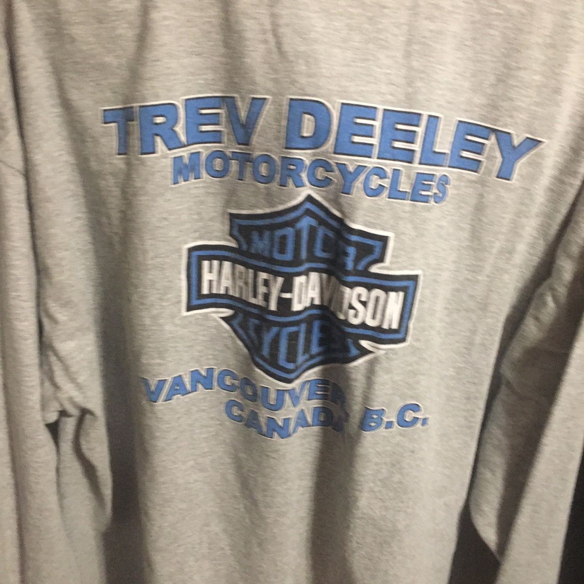 Harley Davidson Harley Davidson Motorcycles Vintage 2000 Longsleeve Grey Size US XL / EU 56 / 4 - 4 Thumbnail
