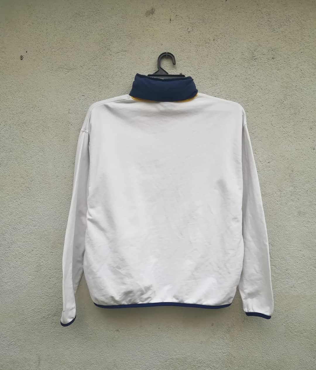 Polo Ralph Lauren × Vintage Vintage Polo Sport Ralph Lauren Half Zip Embroided Hoodie Size US M / EU 48-50 / 2 - 2 Thumbnail