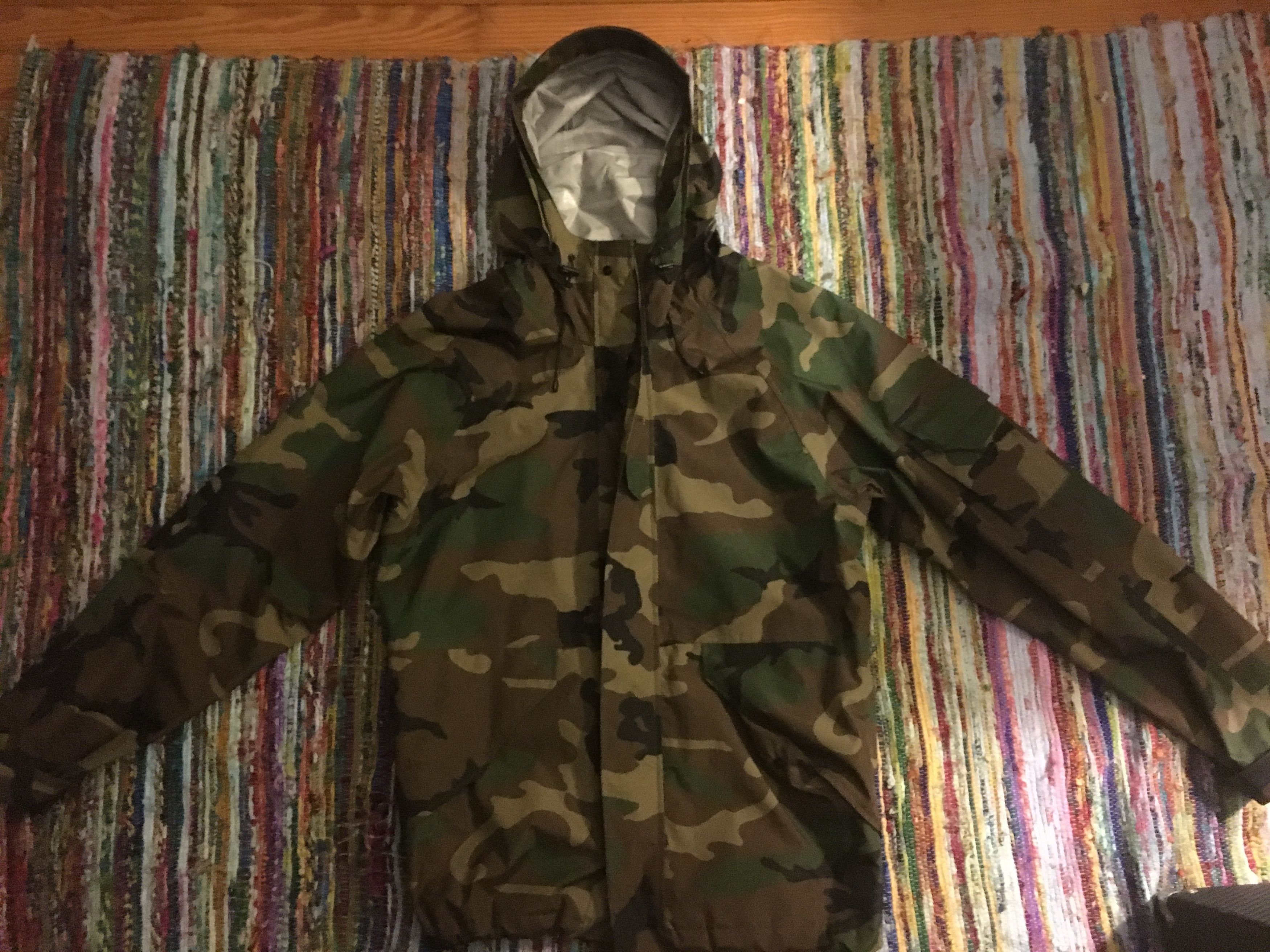 Supreme arabic taped seam parka | Grailed