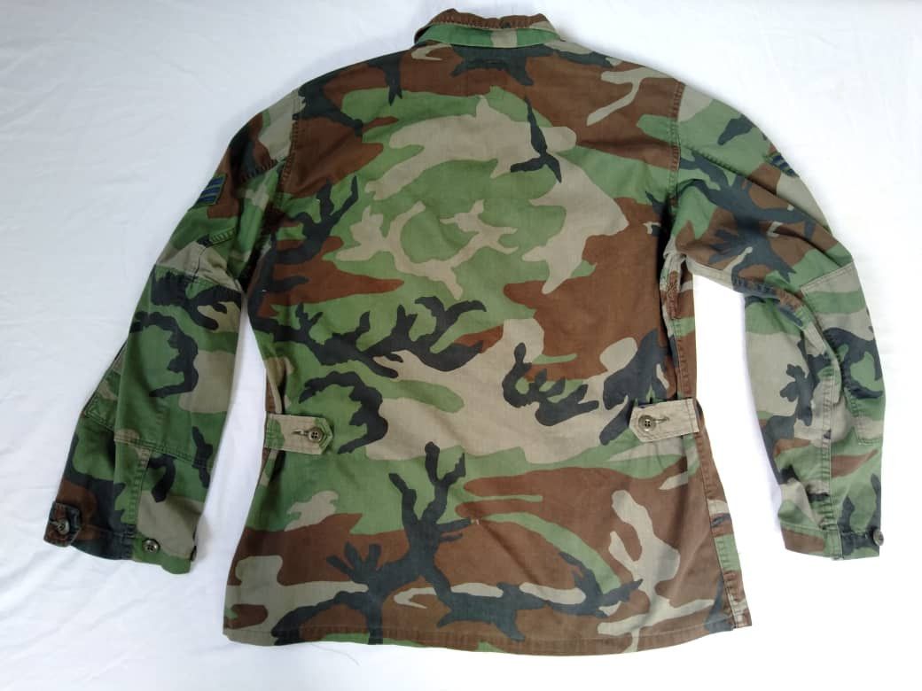 Vintage Vintage Army Military Patches Jacket Size US L / EU 52-54 / 3 - 8 Thumbnail