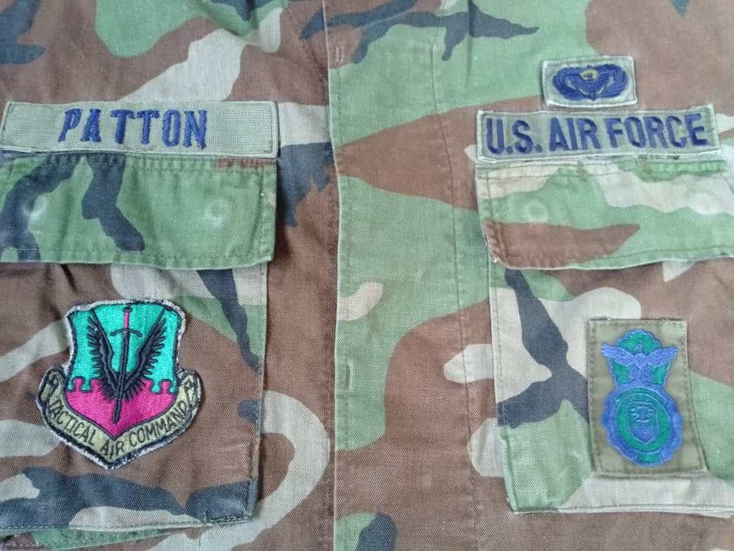 Vintage Vintage Army Military Patches Jacket Size US L / EU 52-54 / 3 - 3 Thumbnail