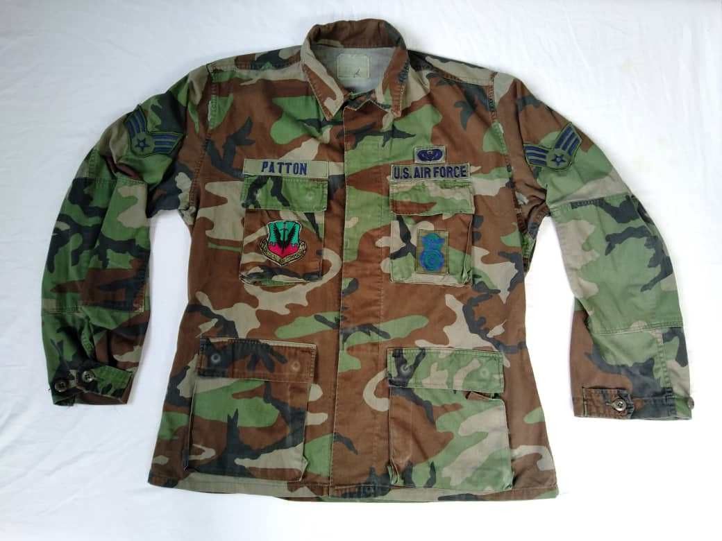 Vintage Vintage Army Military Patches Jacket Size US L / EU 52-54 / 3 - 1 Thumbnail