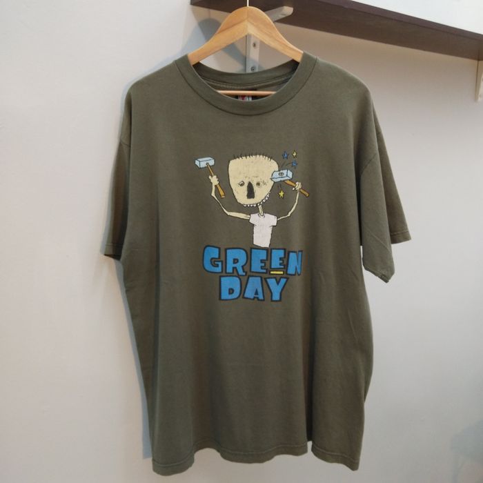 Vintage VINTAGE 90'S GREEN DAY FROM THE ALBUM NIMROD BAND TEE | Grailed