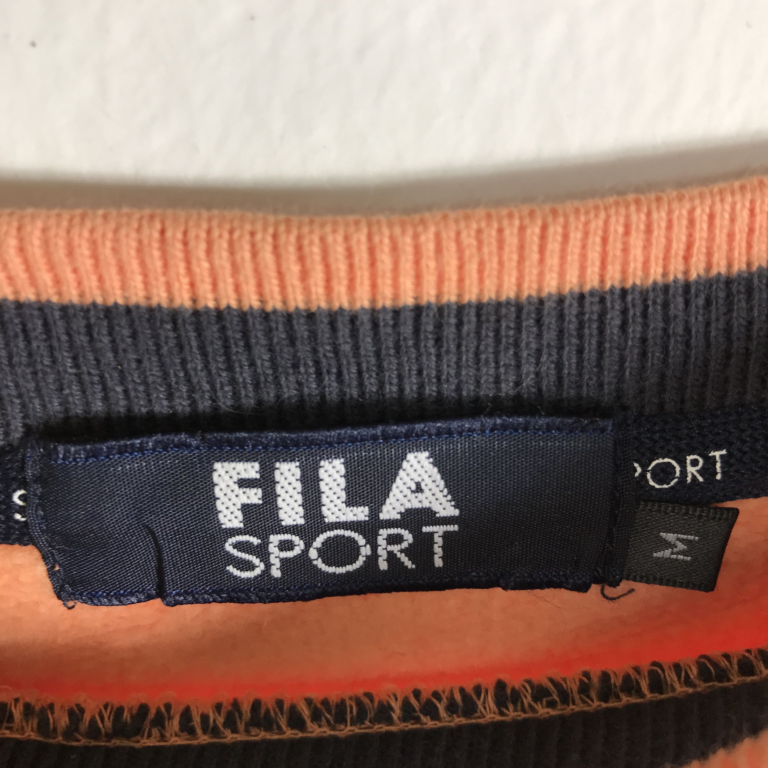 Vintage Vintage FILA Sport Sweatshirt Big Logo Size US M / EU 48-50 / 2 - 3 Thumbnail