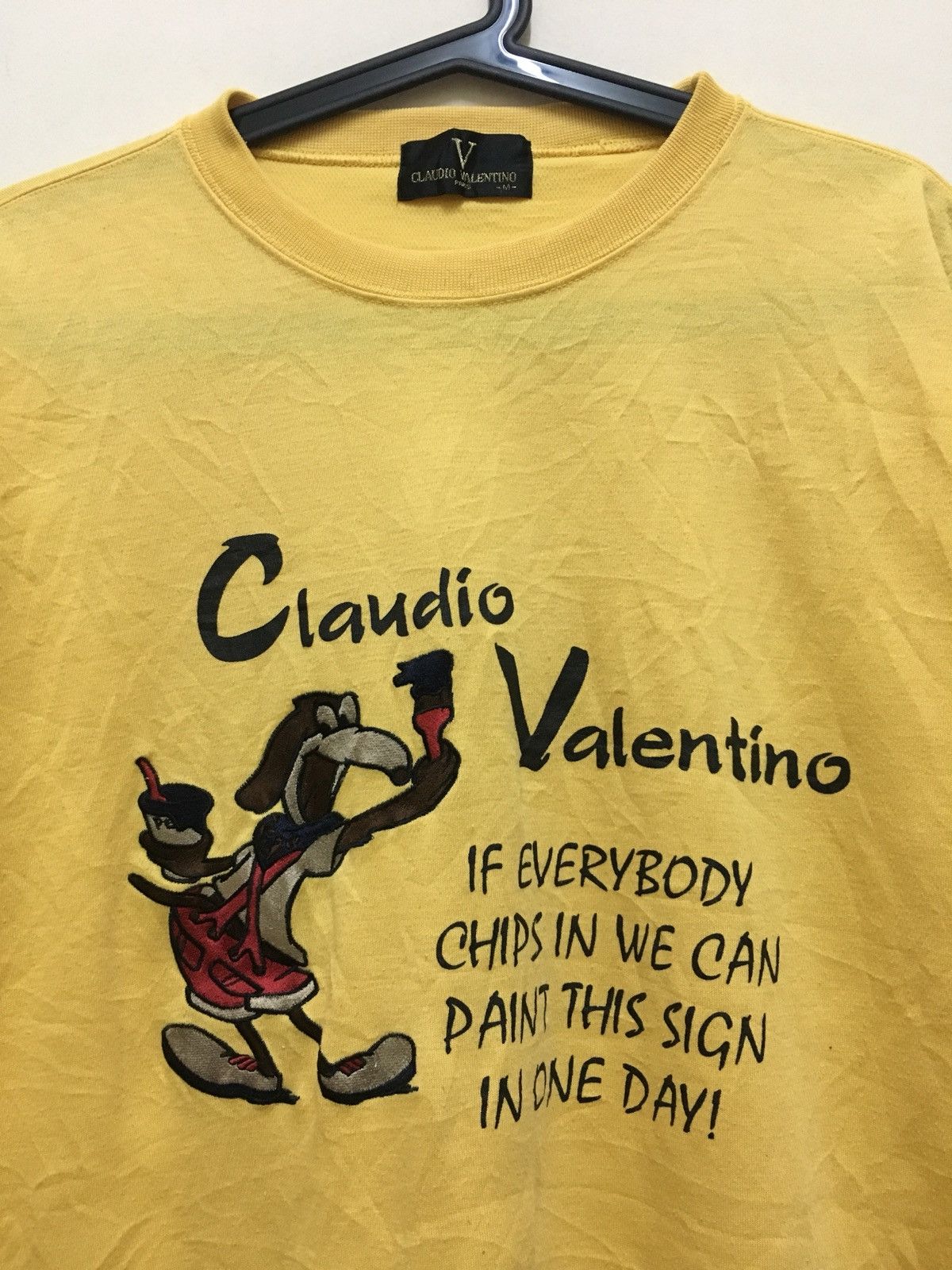 Designer Claudio Valentino Paris T shirt short sleeve Size US M / EU 48-50 / 2 - 3 Thumbnail
