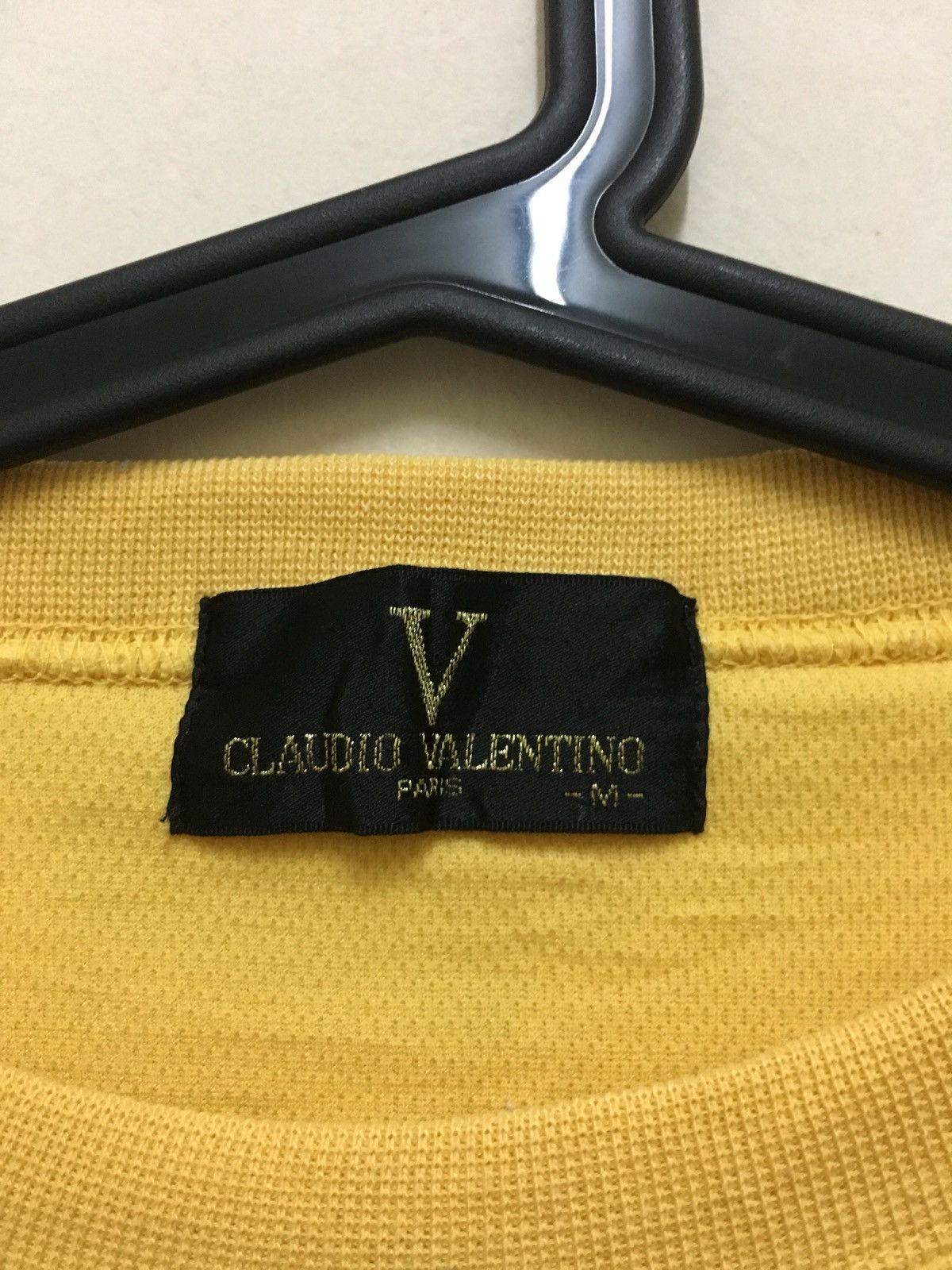 Designer Claudio Valentino Paris T shirt short sleeve Size US M / EU 48-50 / 2 - 4 Thumbnail