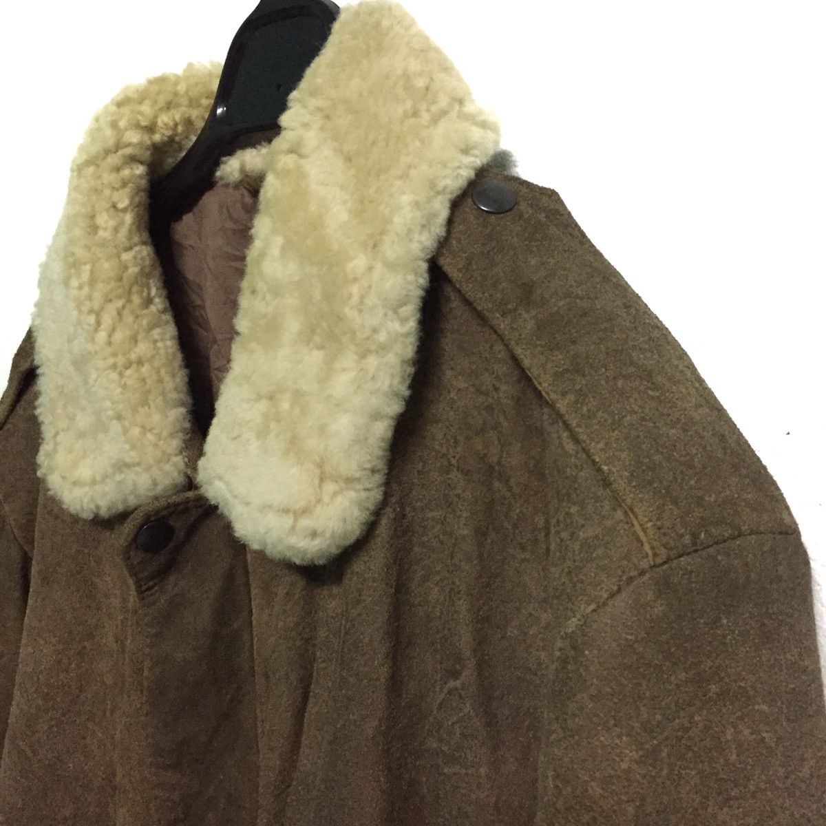 Genuine Leather RARE DEERSKIN Shearling Genuine New Zealand Deerskin Jacket Size US L / EU 52-54 / 3 - 7 Thumbnail