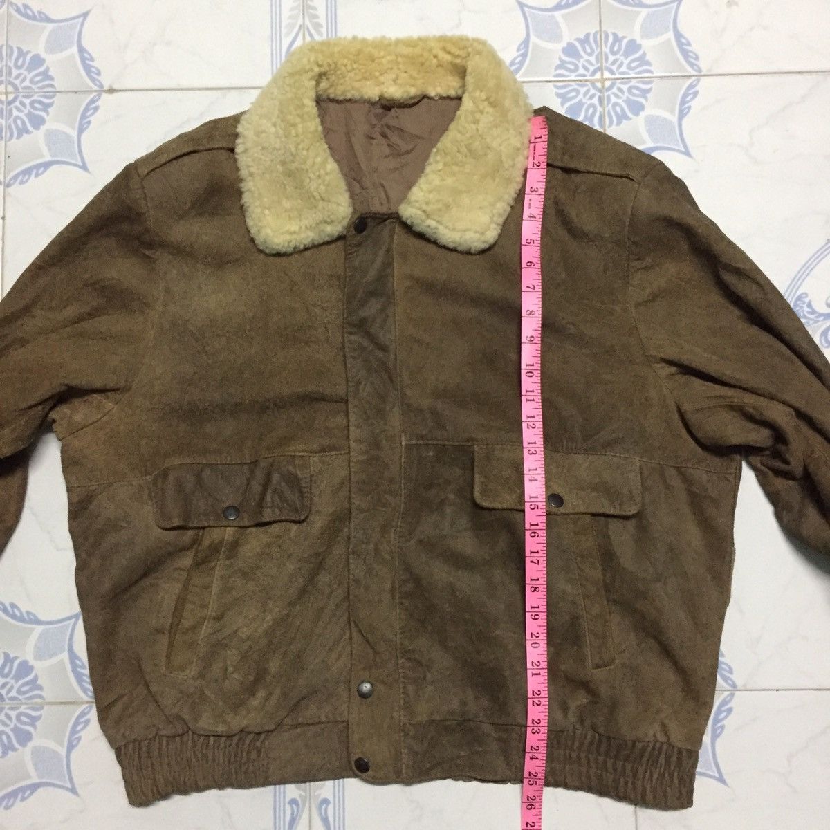 Genuine Leather RARE DEERSKIN Shearling Genuine New Zealand Deerskin Jacket Size US L / EU 52-54 / 3 - 13 Thumbnail