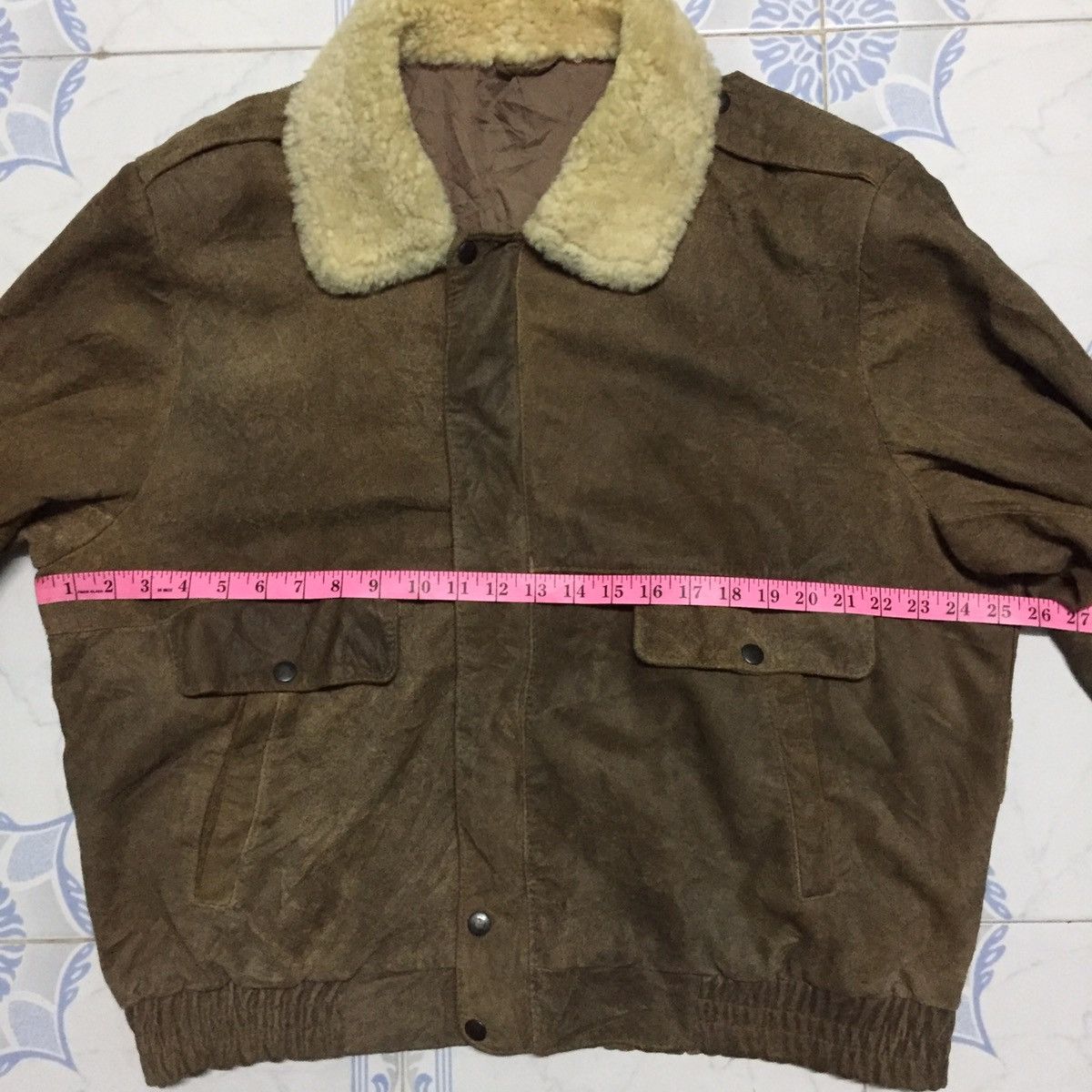 Genuine Leather RARE DEERSKIN Shearling Genuine New Zealand Deerskin Jacket Size US L / EU 52-54 / 3 - 14 Thumbnail