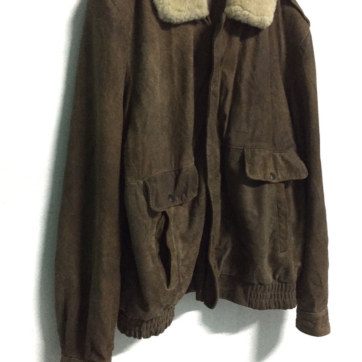 Genuine Leather RARE DEERSKIN Shearling Genuine New Zealand Deerskin Jacket Size US L / EU 52-54 / 3 - 6 Thumbnail