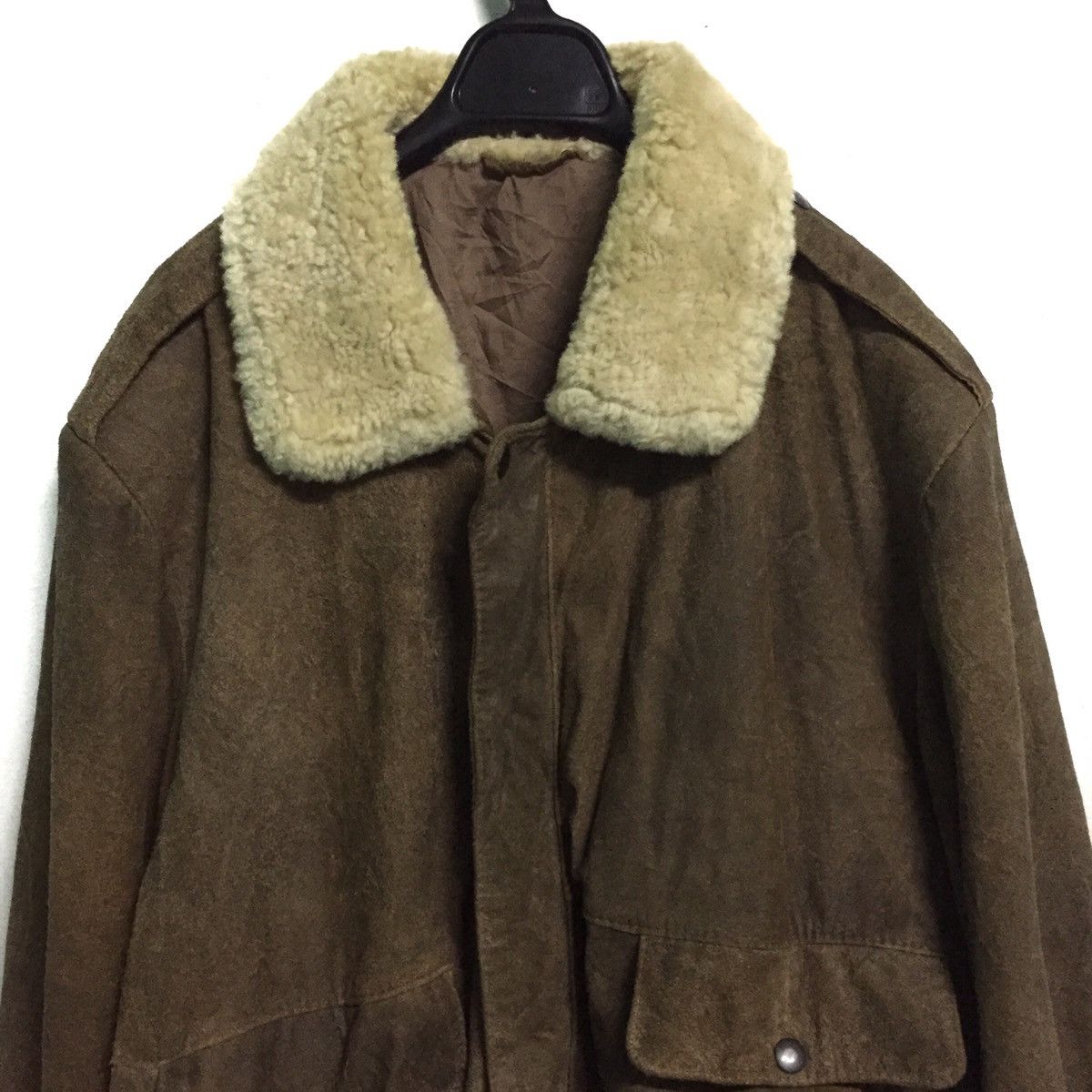 Genuine Leather RARE DEERSKIN Shearling Genuine New Zealand Deerskin Jacket Size US L / EU 52-54 / 3 - 3 Thumbnail