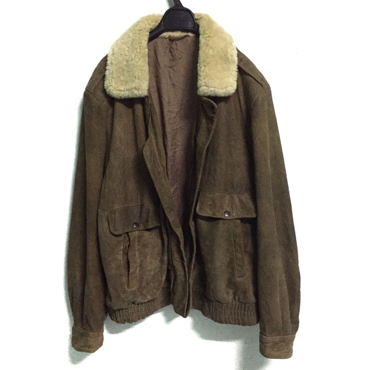 Genuine Leather RARE DEERSKIN Shearling Genuine New Zealand Deerskin Jacket Size US L / EU 52-54 / 3 - 1 Thumbnail