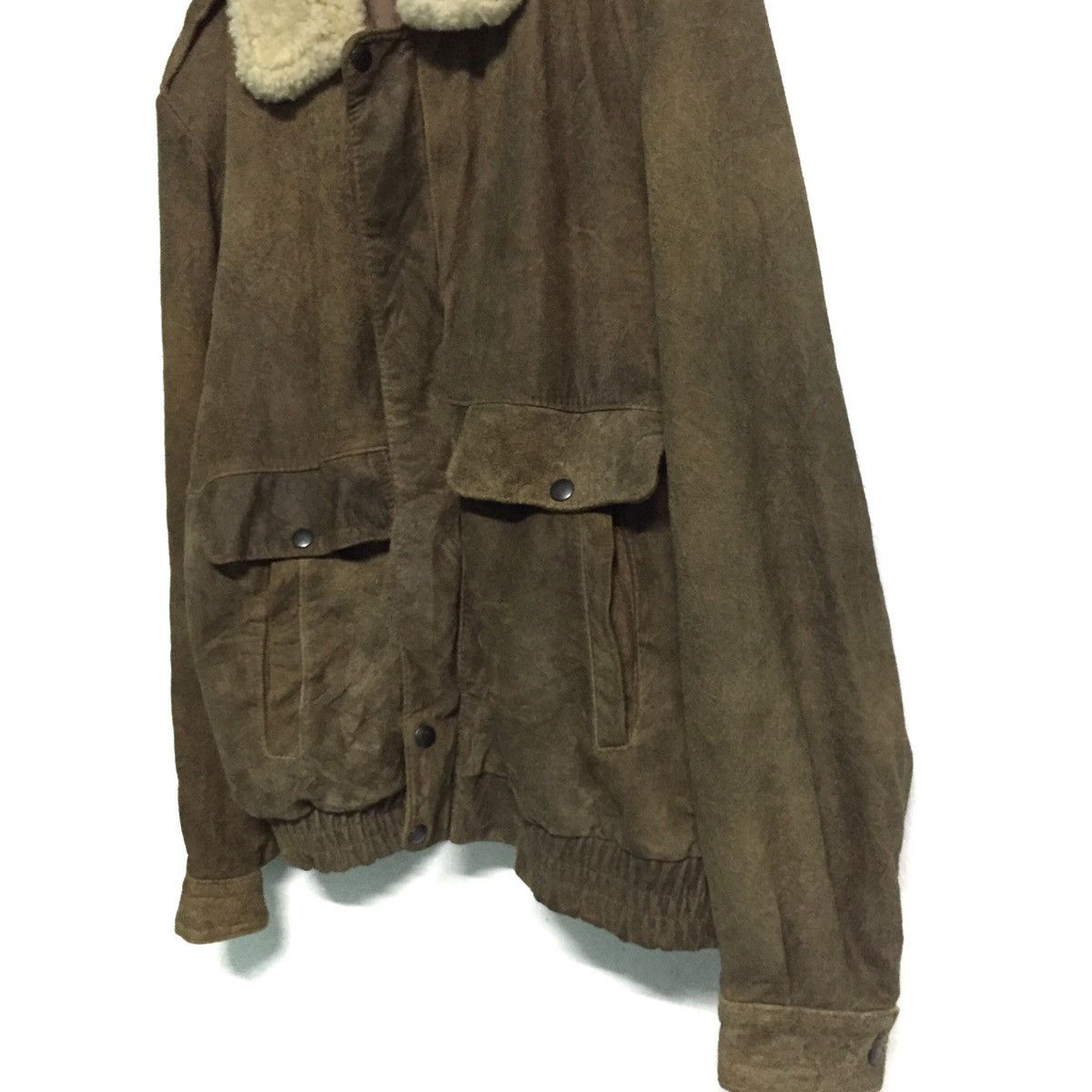 Genuine Leather RARE DEERSKIN Shearling Genuine New Zealand Deerskin Jacket Size US L / EU 52-54 / 3 - 5 Thumbnail