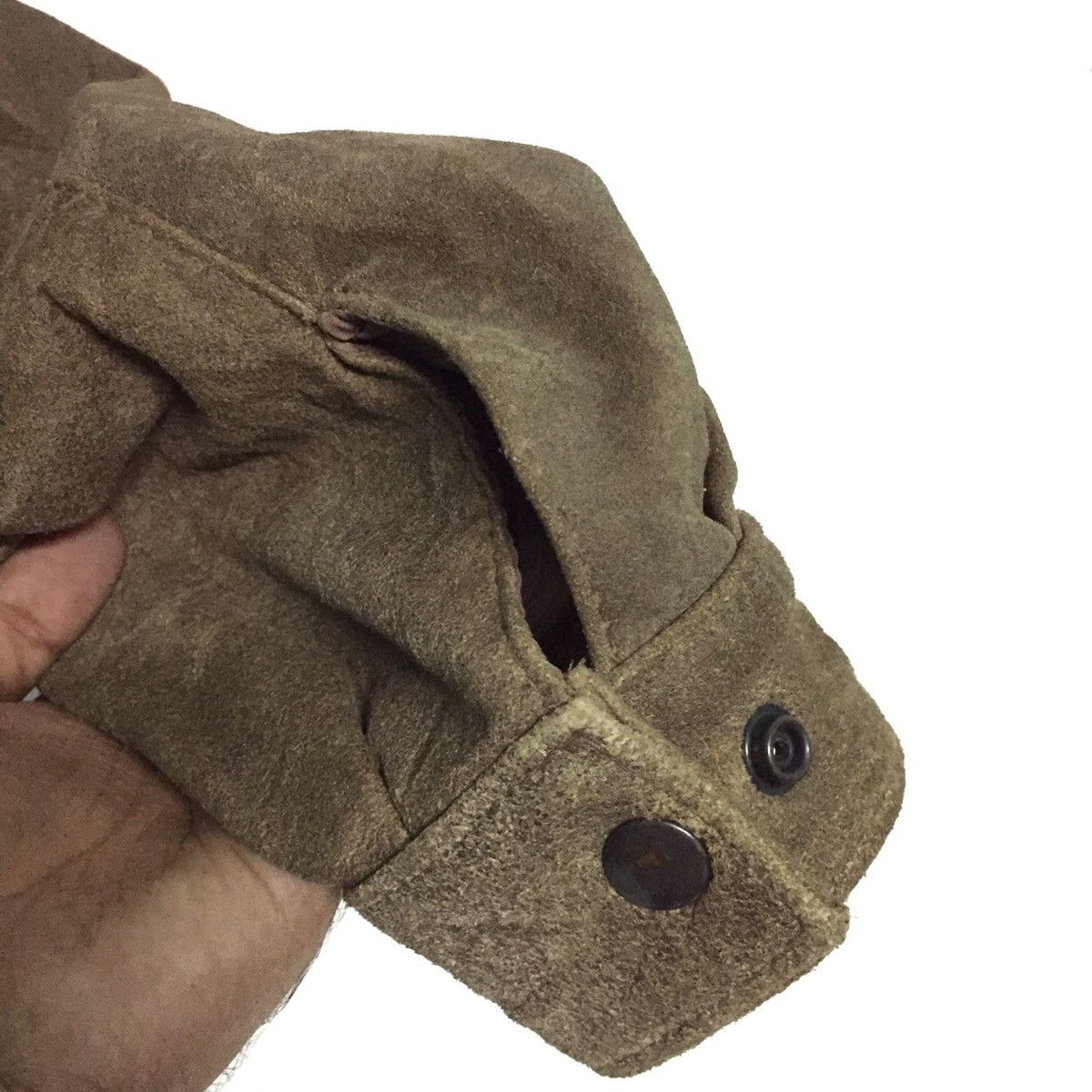 Genuine Leather RARE DEERSKIN Shearling Genuine New Zealand Deerskin Jacket Size US L / EU 52-54 / 3 - 12 Thumbnail