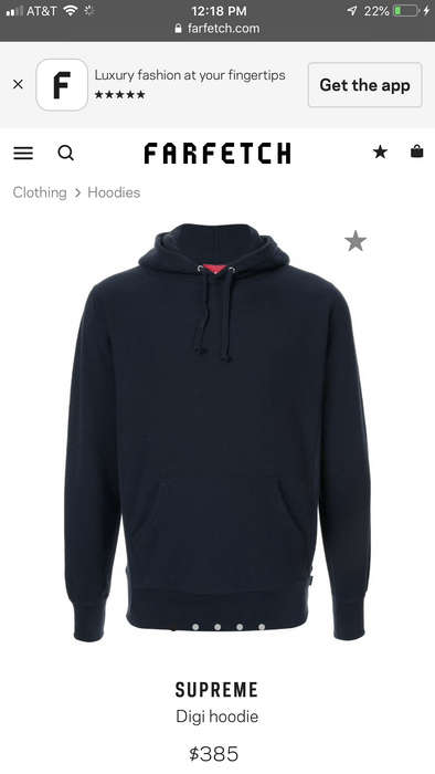 Supreme digi clearance hoodie