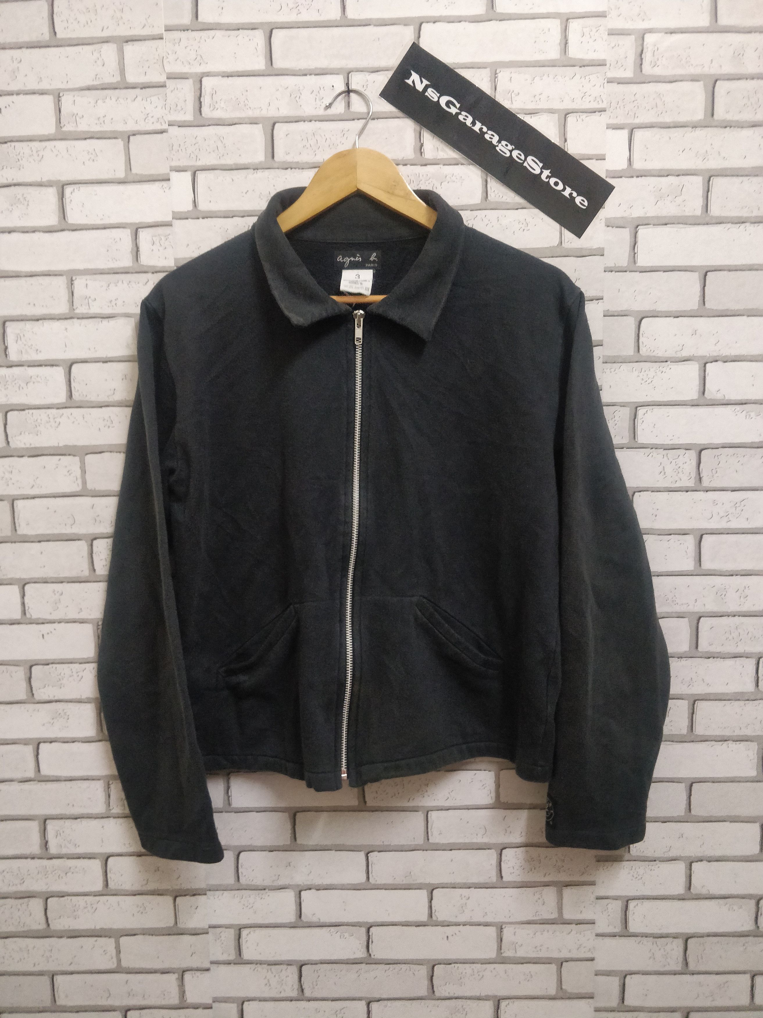 ジャケット・アウター 90's agnes b homme Single Leather jacket agnes b homme 90s leather jacket made in France size:3(XL