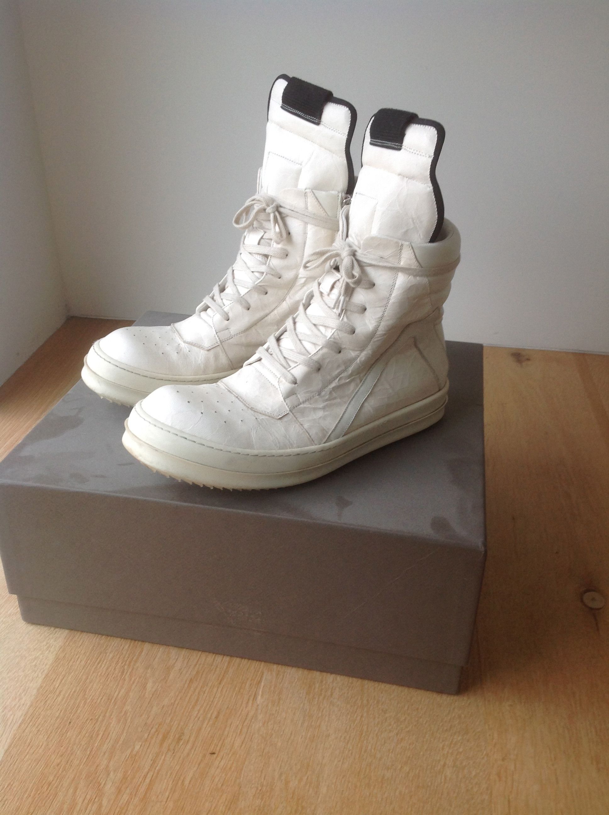 Rick Owens Deerskin Geobaskets