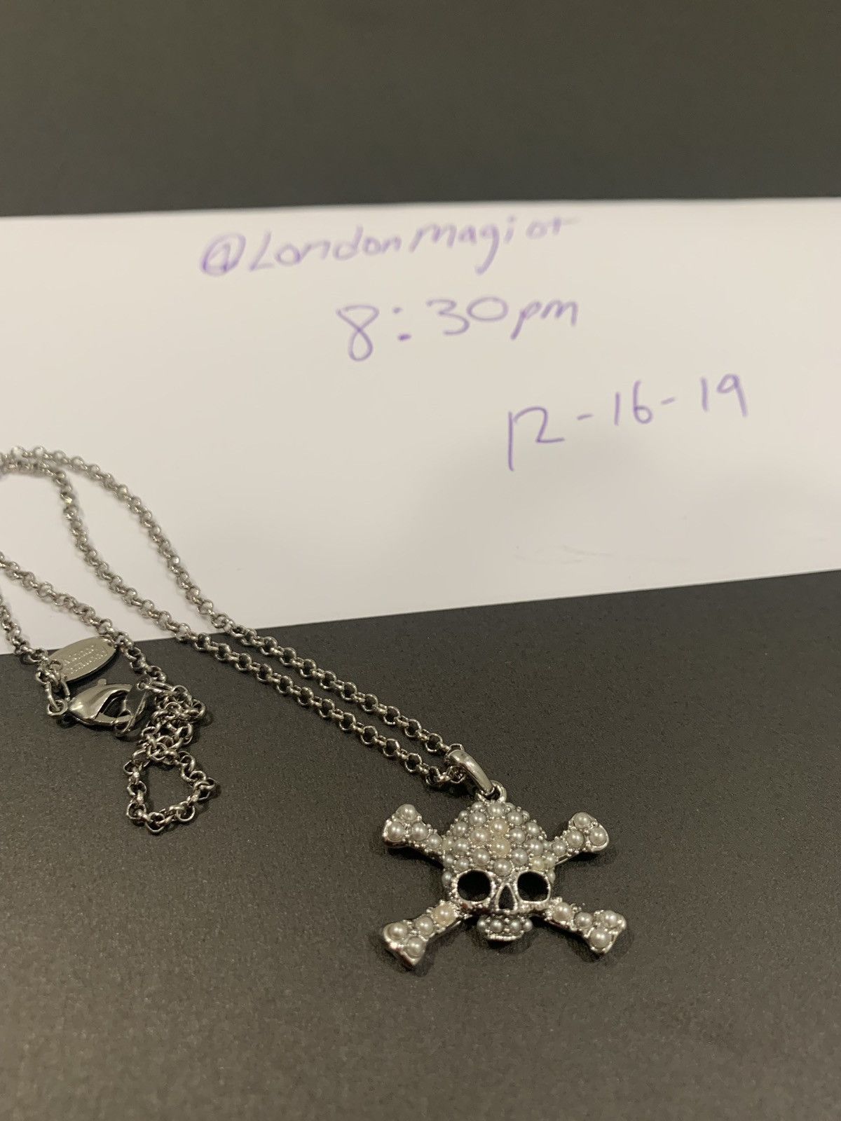 Vivienne Westwood Vivienne Westwood Pearl Skull Necklace