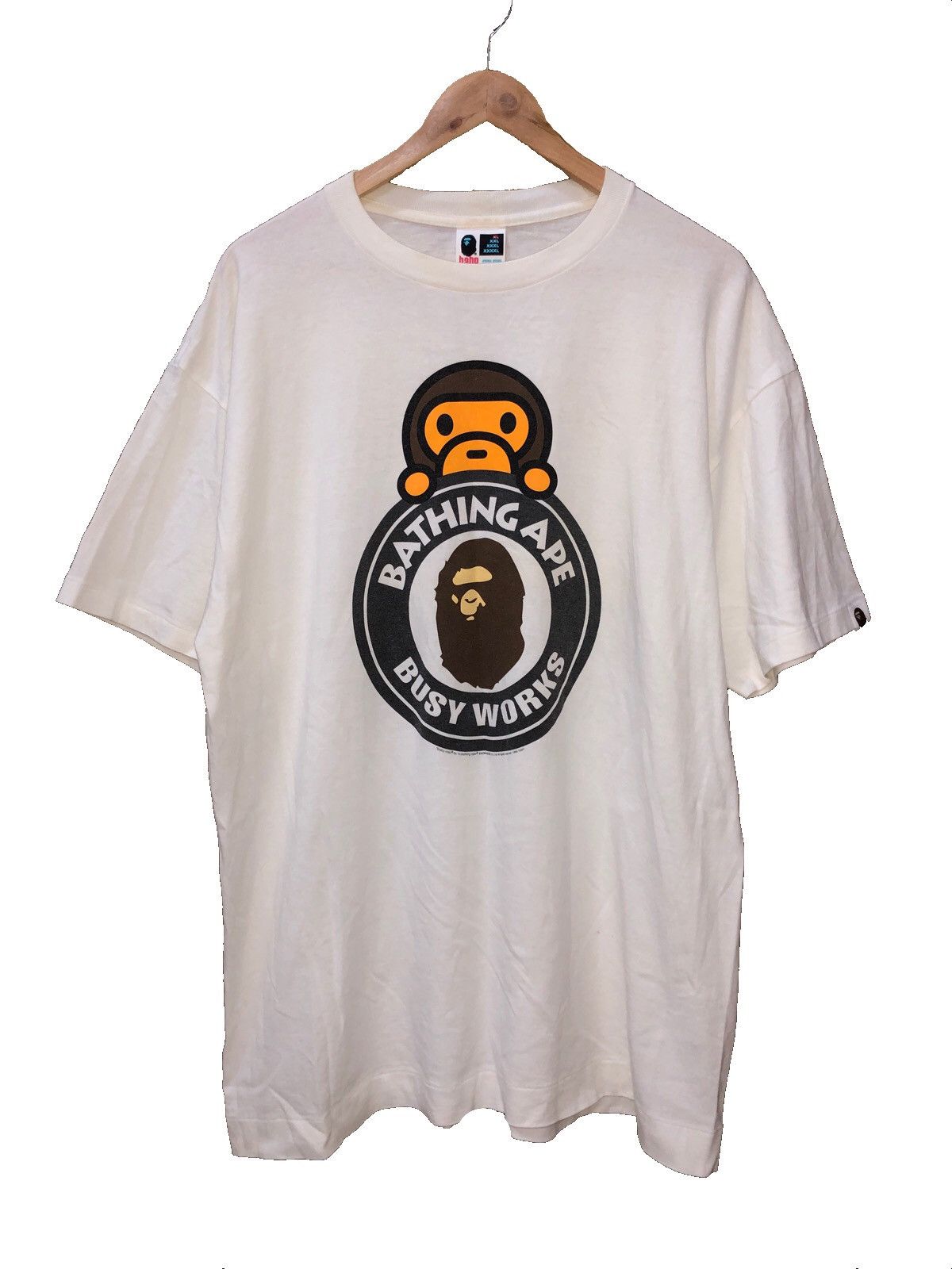 Bape Og Bathing Ape Busy Works X Baby Milo Shirts Size US XL / EU 56 / 4 - 1 Thumbnail