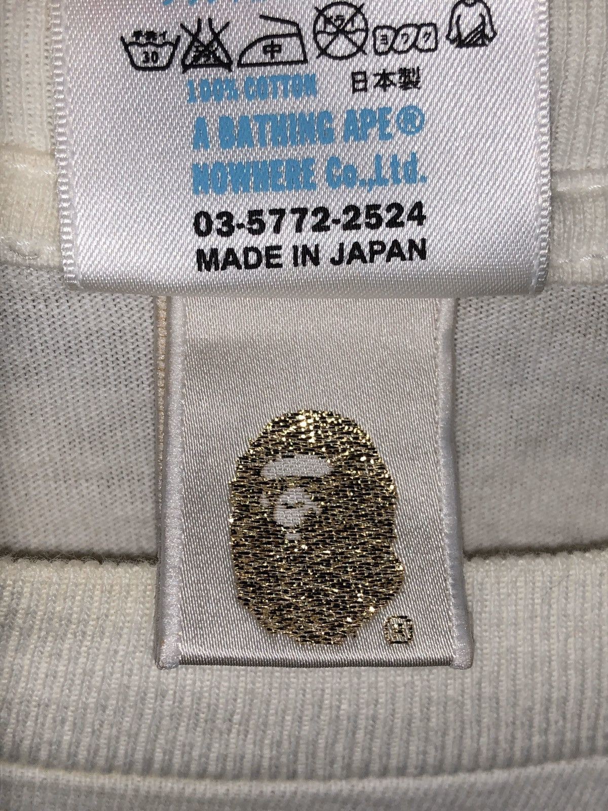 Bape Og Bathing Ape Busy Works X Baby Milo Shirts Size US XL / EU 56 / 4 - 6 Thumbnail