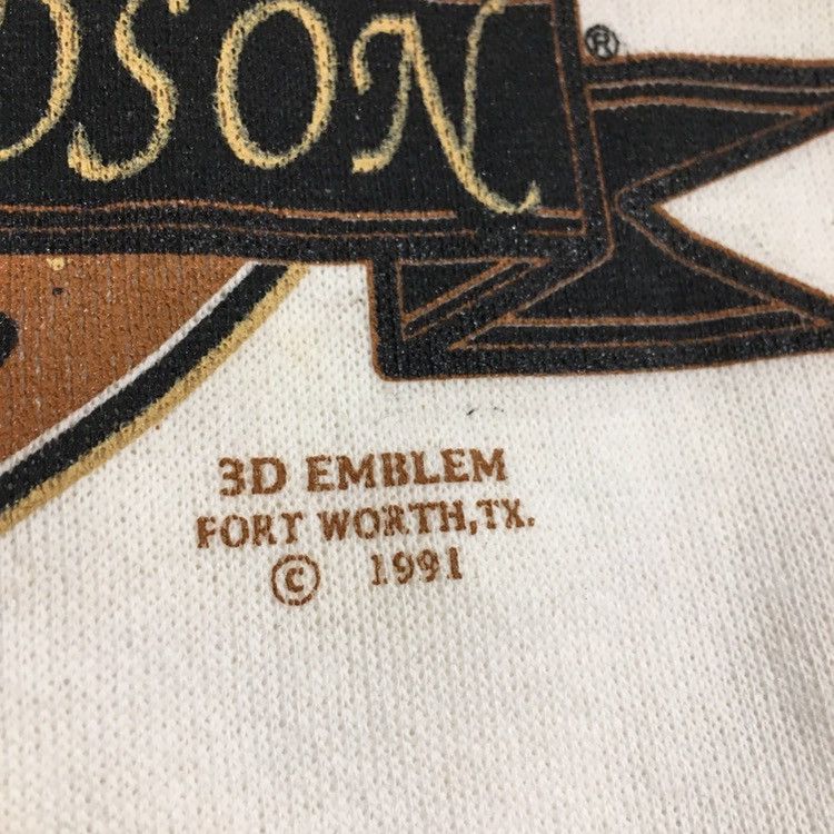 Harley Davidson × Vintage Vintage 3D Emblem Harley Davidson Eagle Sweatshirt Size US S / EU 44-46 / 1 - 2 Thumbnail