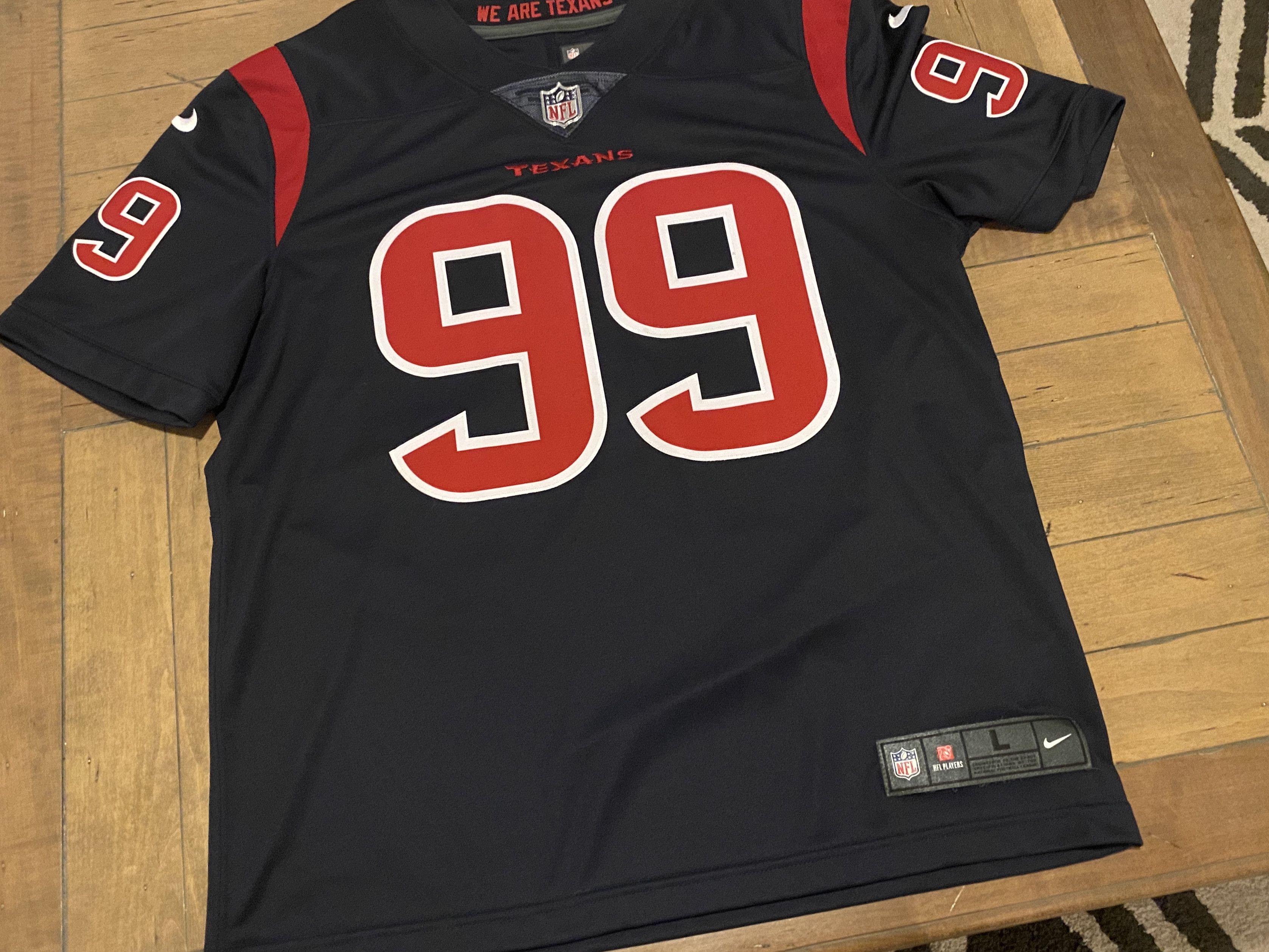 Nike J.J. Watt Navy Houston Texans Color Rush Jersey