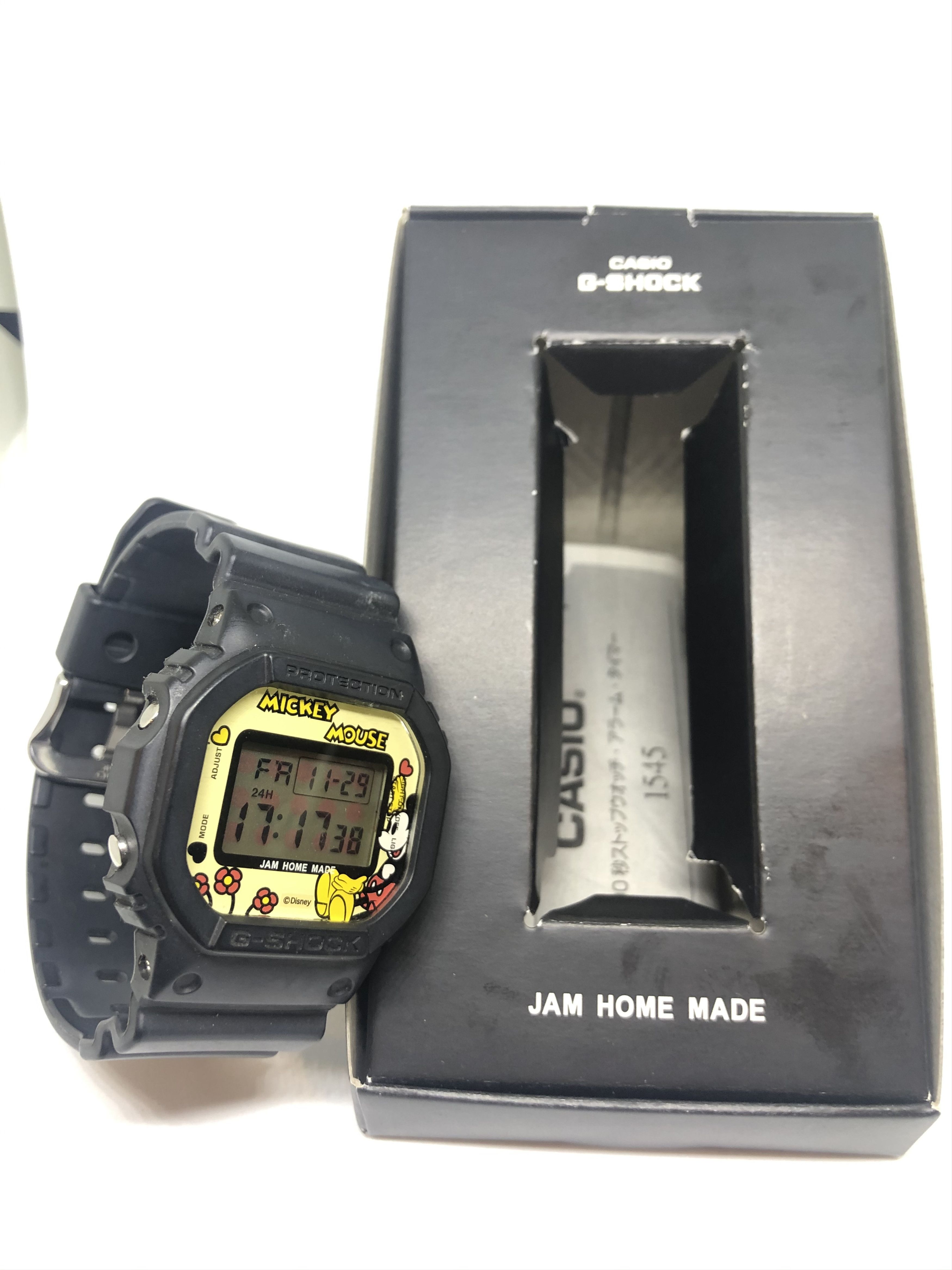 G-SHOCK　JAM HOME MADE　ディズニー Casio 2024 Ready Stock G SHOCK x DISNEY x JAM HOME MADE