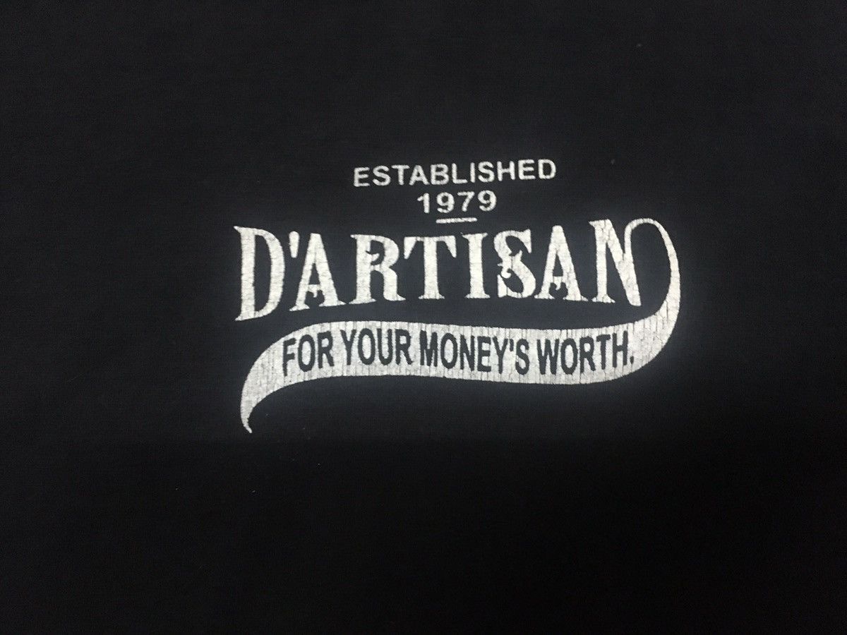 Studio Dartisan T Shirt Medium Work Wear Japan Menswear