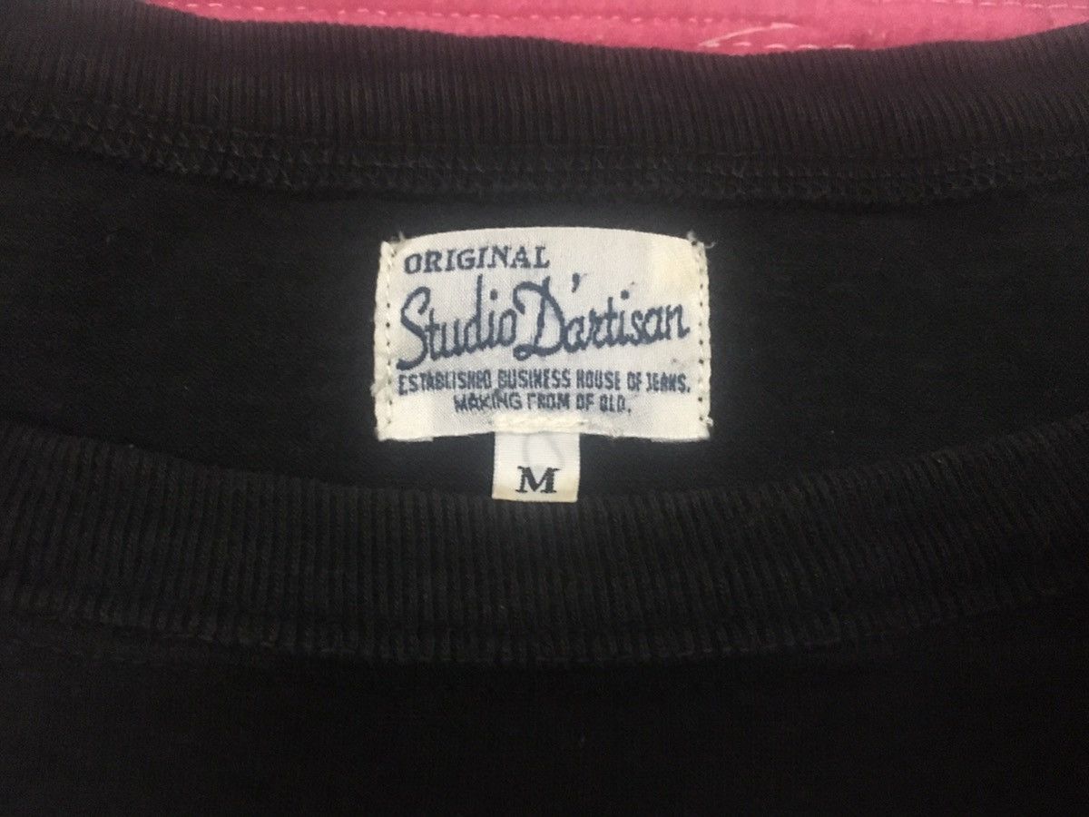 Studio Dartisan T Shirt Medium Work Wear Japan Menswear
