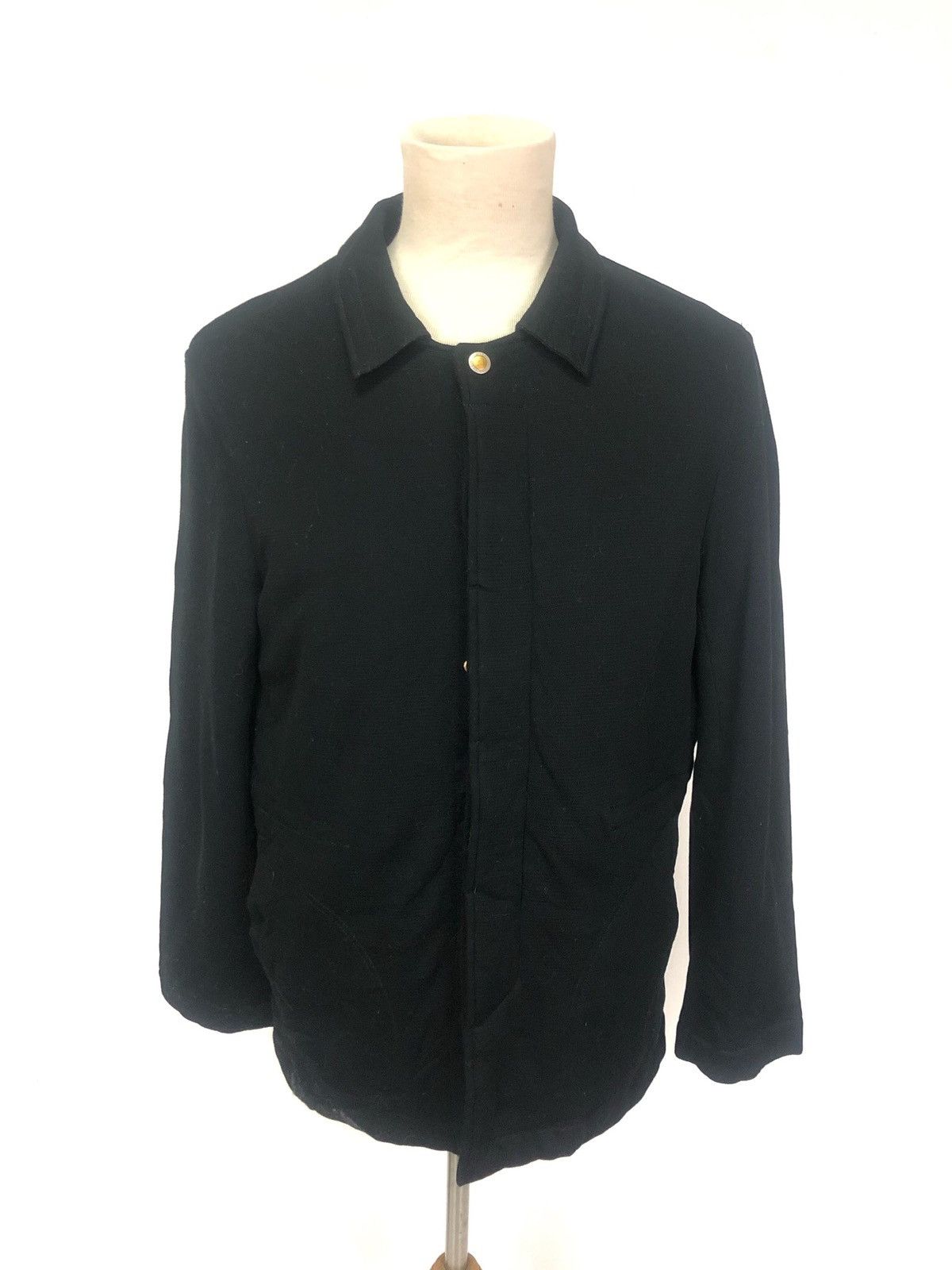 Japanese designer Yuki Tori Black Coat Menswear