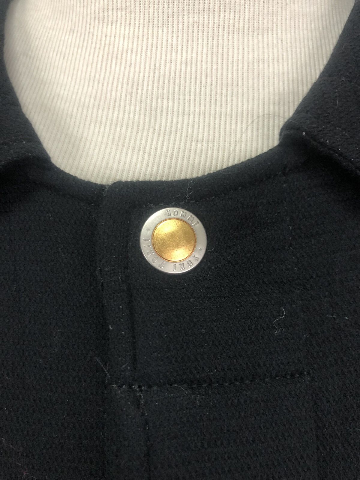 Japanese designer Yuki Tori Black Coat Menswear