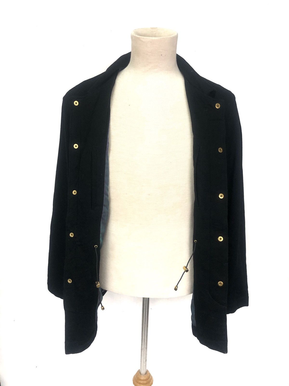 Japanese designer Yuki Tori Black Coat Menswear