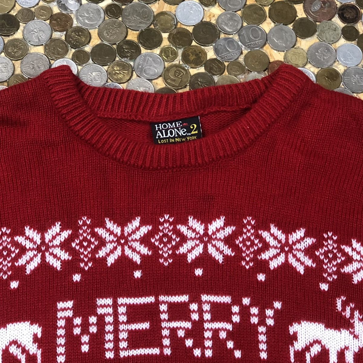Vintage Home alone 2 sweater Size US M / EU 48-50 / 2 - 3 Thumbnail