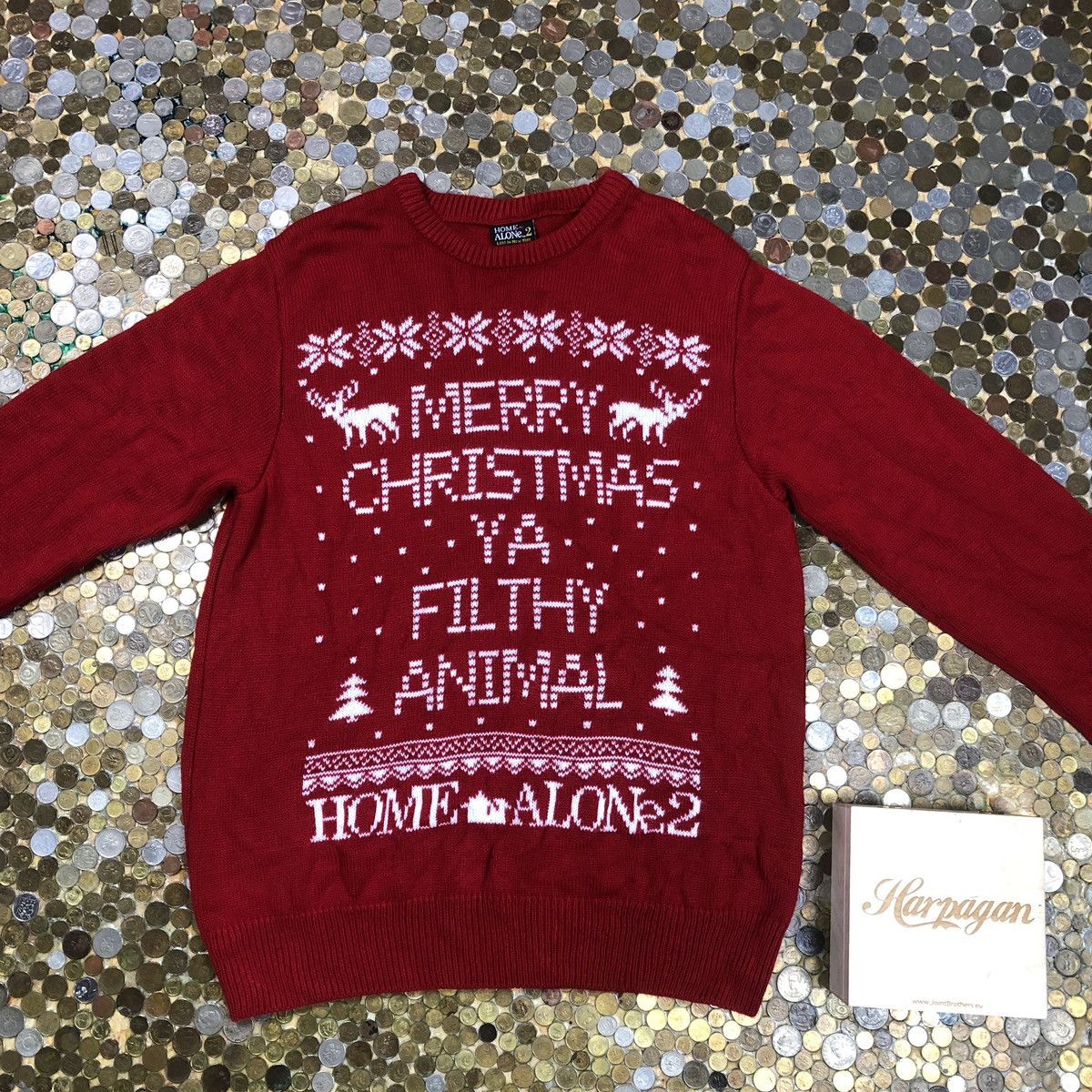 Vintage Home alone 2 sweater Size US M / EU 48-50 / 2 - 1 Thumbnail