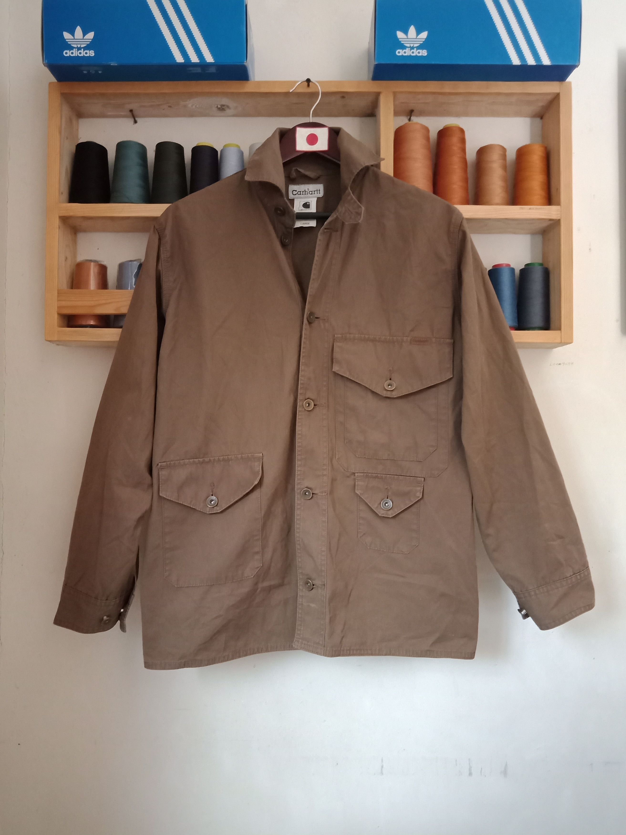 Carhartt Carhartt Button Work Jacket Size US L / EU 52-54 / 3 - 1 Thumbnail