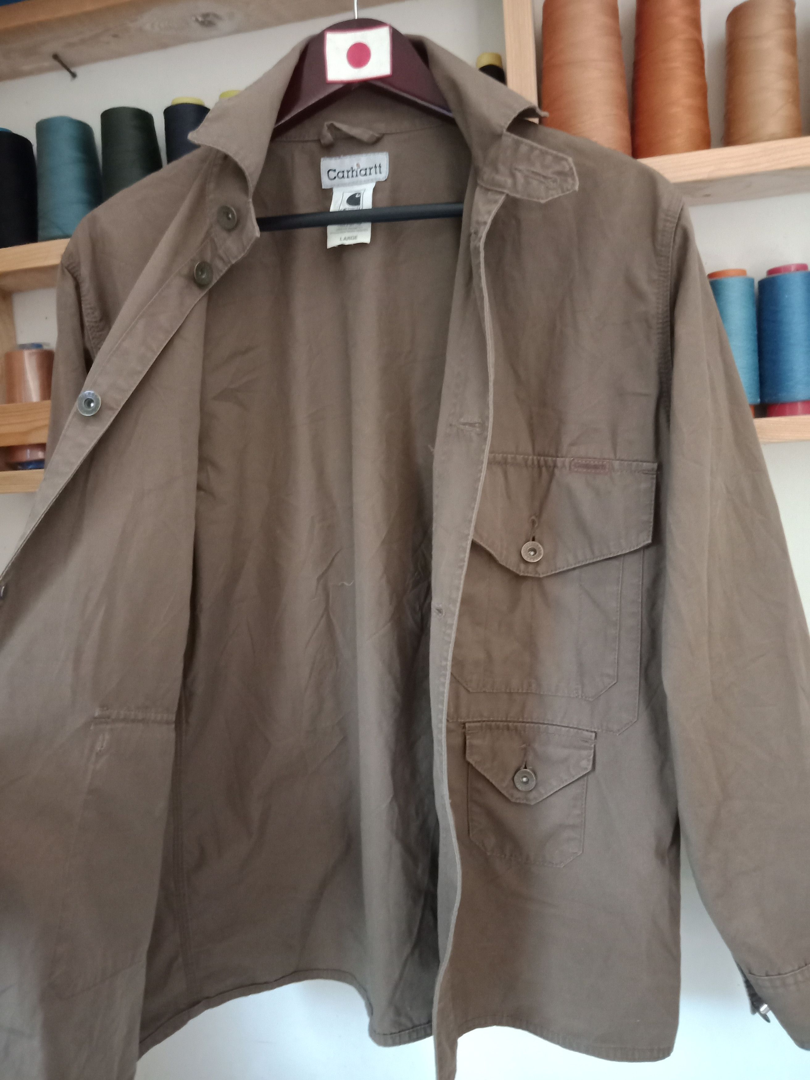 Carhartt Carhartt Button Work Jacket Size US L / EU 52-54 / 3 - 4 Thumbnail