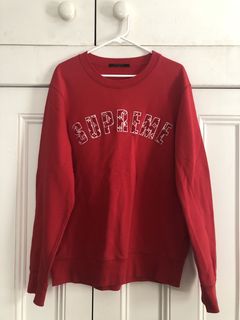 QC] SUPREME X LOUIS VUITTON Arc Logo Crewneck : r/Flexicas