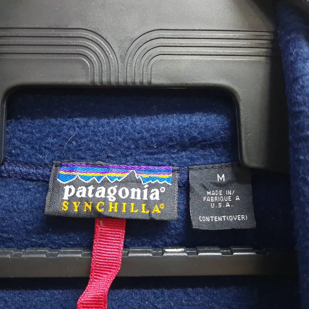 Patagonia × Vintage Vintage Patagonia Fleece Sweater Jacket Size US M / EU 48-50 / 2 - 2 Thumbnail