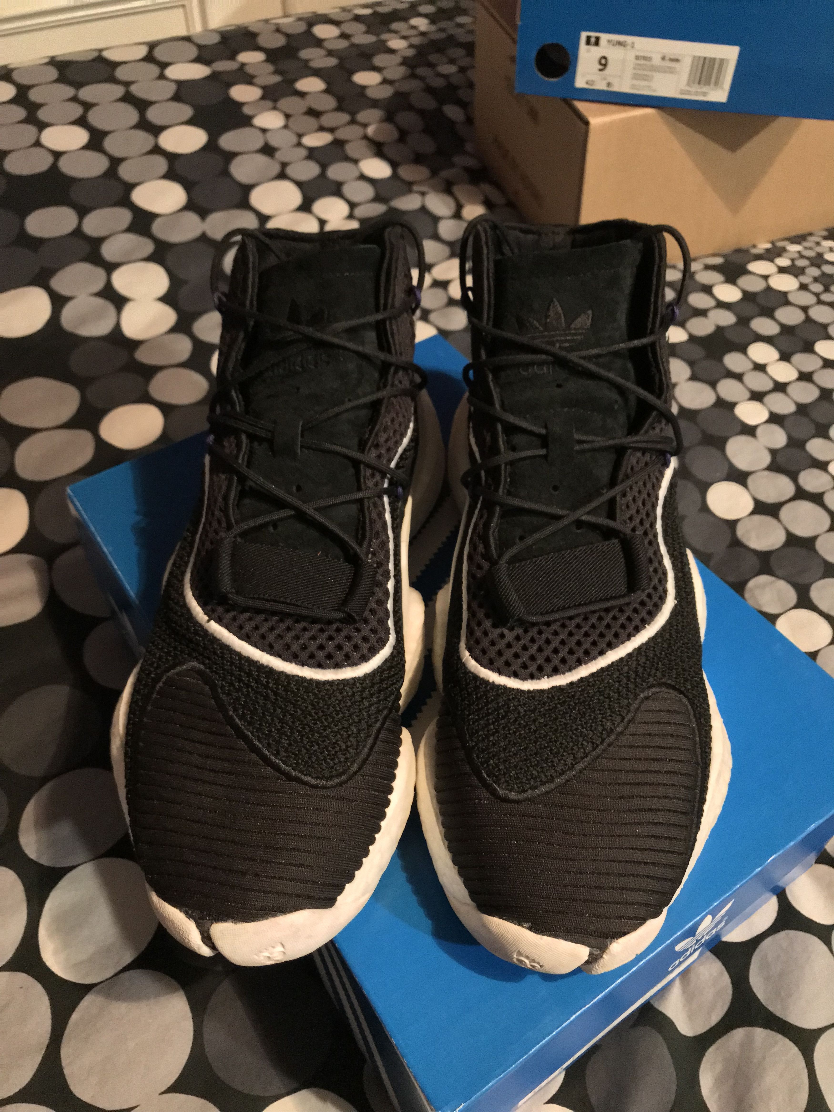 Adidas Adidas Crazy BYW Black Size US 8.5 / EU 41-42 - 1 Thumbnail