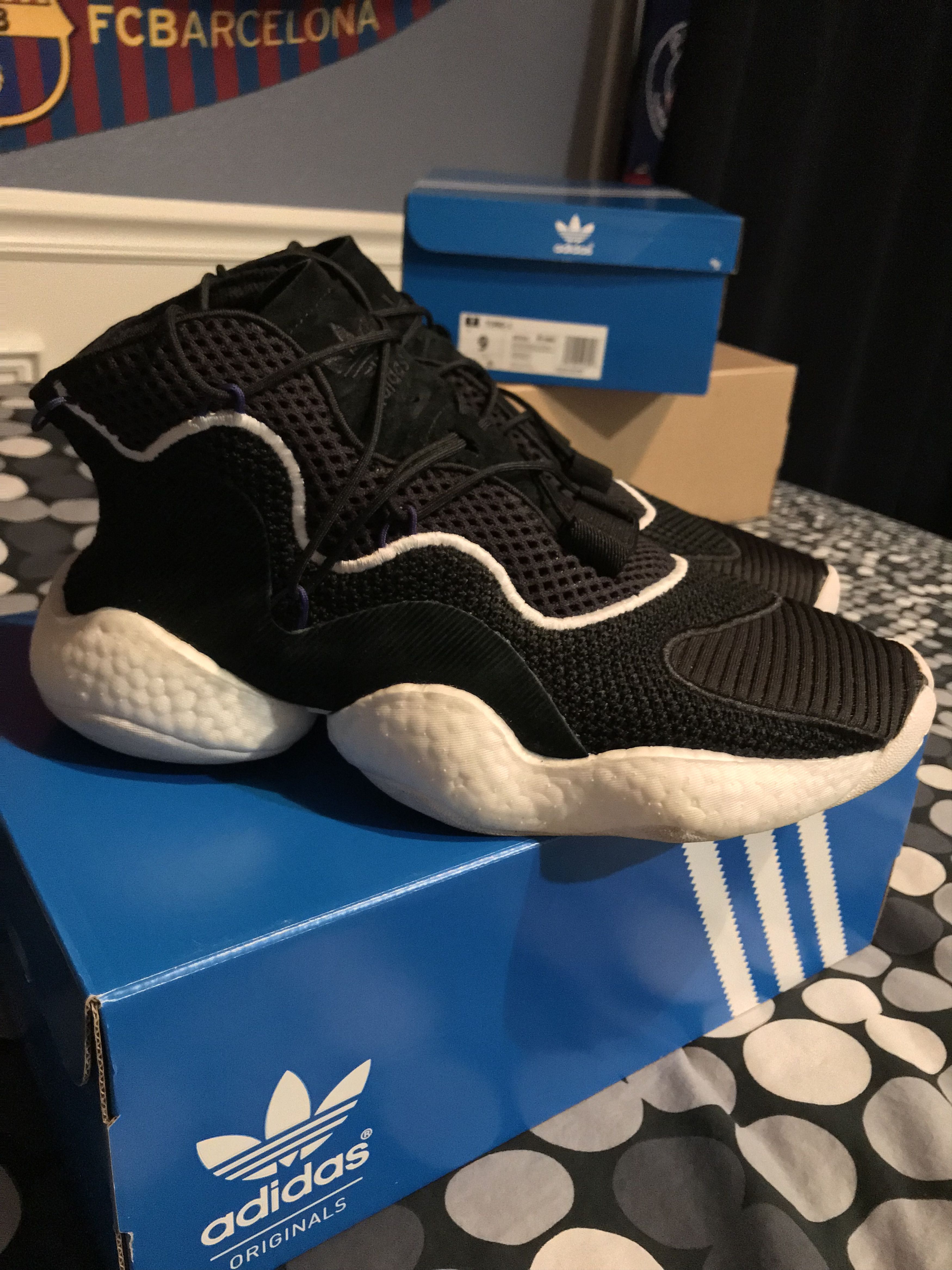 Adidas Adidas Crazy BYW Black Size US 8.5 / EU 41-42 - 3 Thumbnail