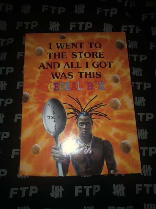 travis scott cereal box price stockx